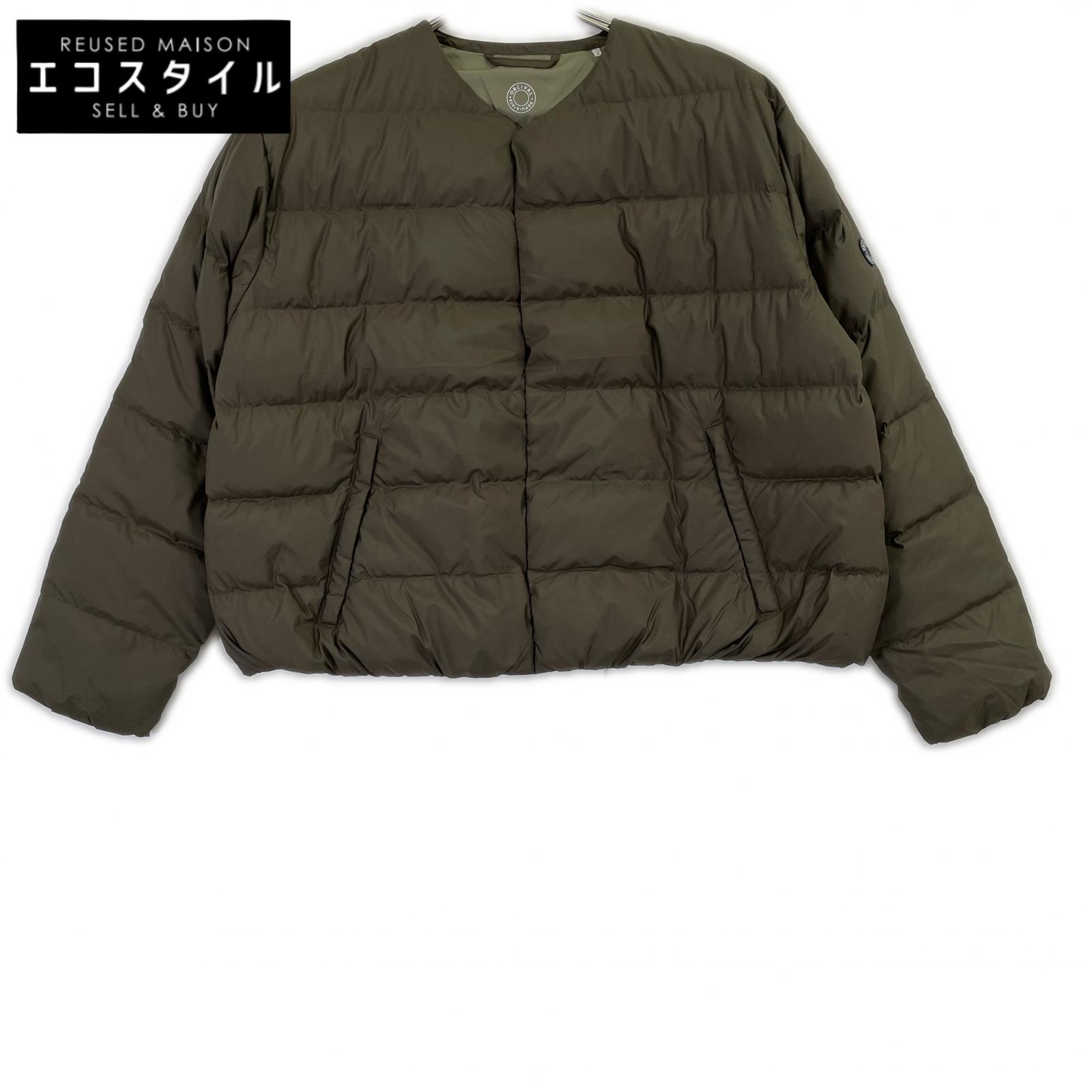 ORCIVAL オーチバル OR-A0603DPR ラウンドのど首 落ちこむ 上衣 上衣   2 カーキ レディース 【中古】