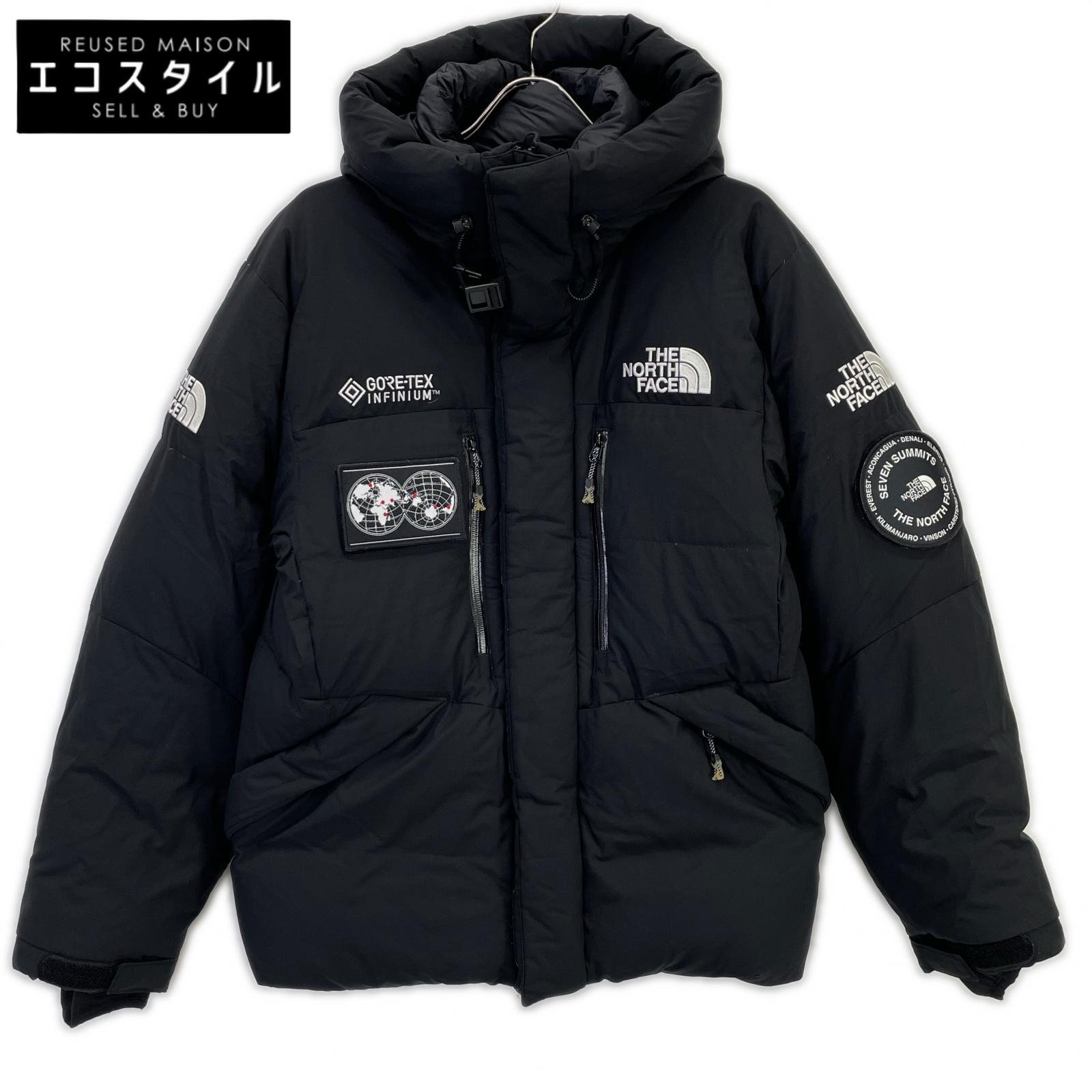 THE NORTH FACE 北の方人間の顔 NJ1DK71A 黒いこと SEVEN SUMMITS HIMALAYAN PARKA 七つ主脳会談 ヒマラヤンパーカ 落ちこむ上衣 上衣   M 黒いこと メンズ 【中古】