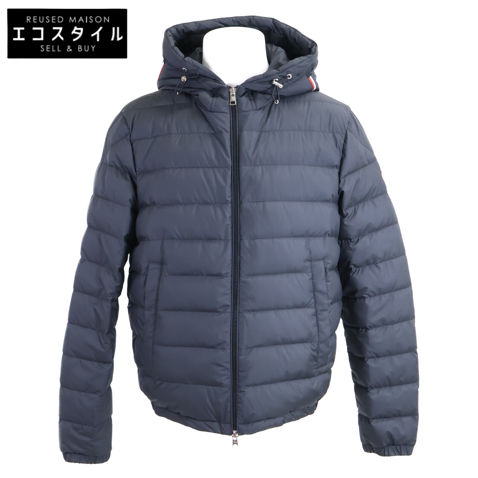 MONCLER モンク軌跡 新品負けず劣らず 25年製 VERMEILLE ヴェルメイユ 軽さショートダウンジャケット 上衣   2 黒いこと メンズ 【中古】