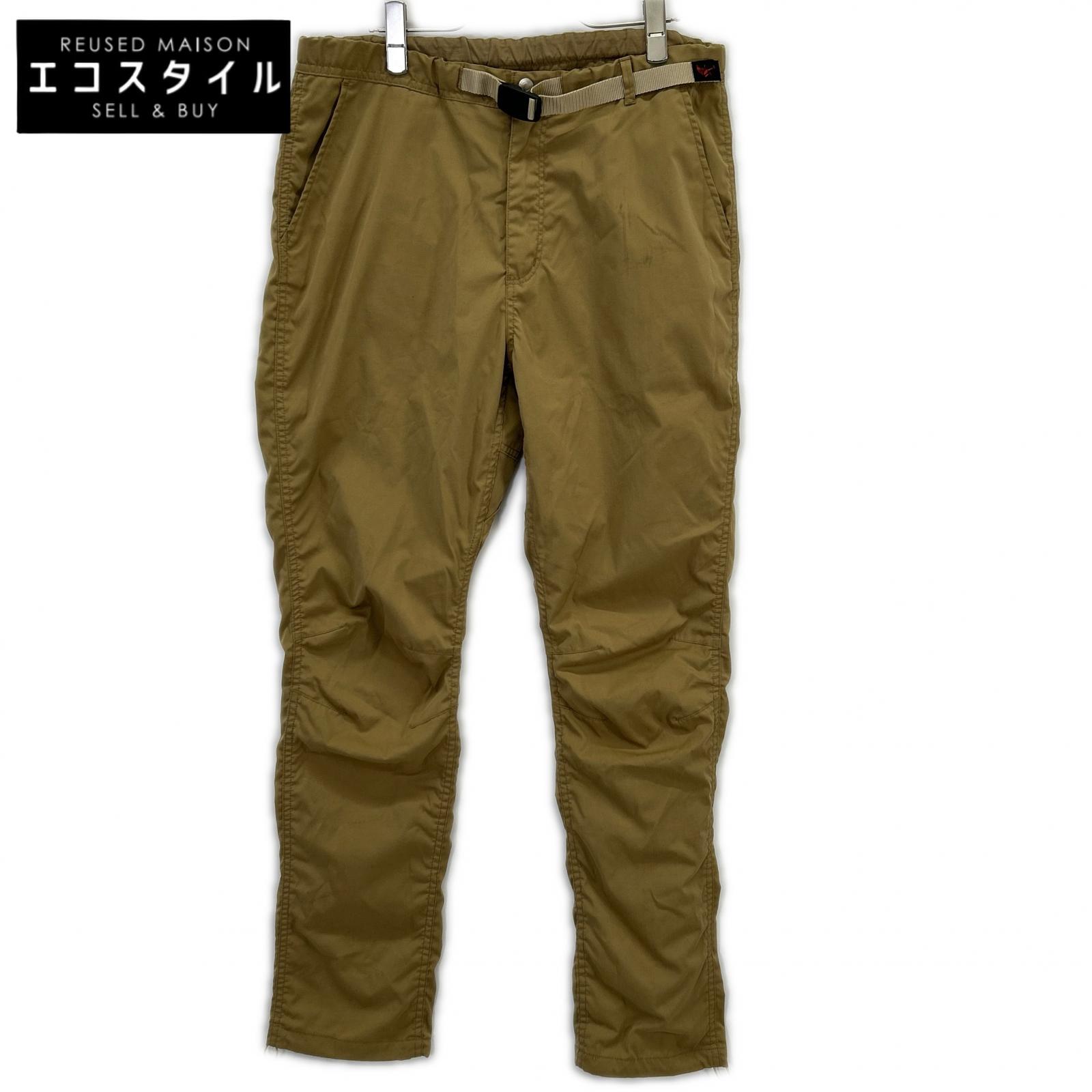 B\u0026Y U-ARROWS もの言う花アンド若い者 ユナイテッドアローズ ×グラミチ CLIMBER EASY PANTS POLY TWILL STRETCH SOLOTEX ボトムス   2 ベージュ メンズ 【中古】