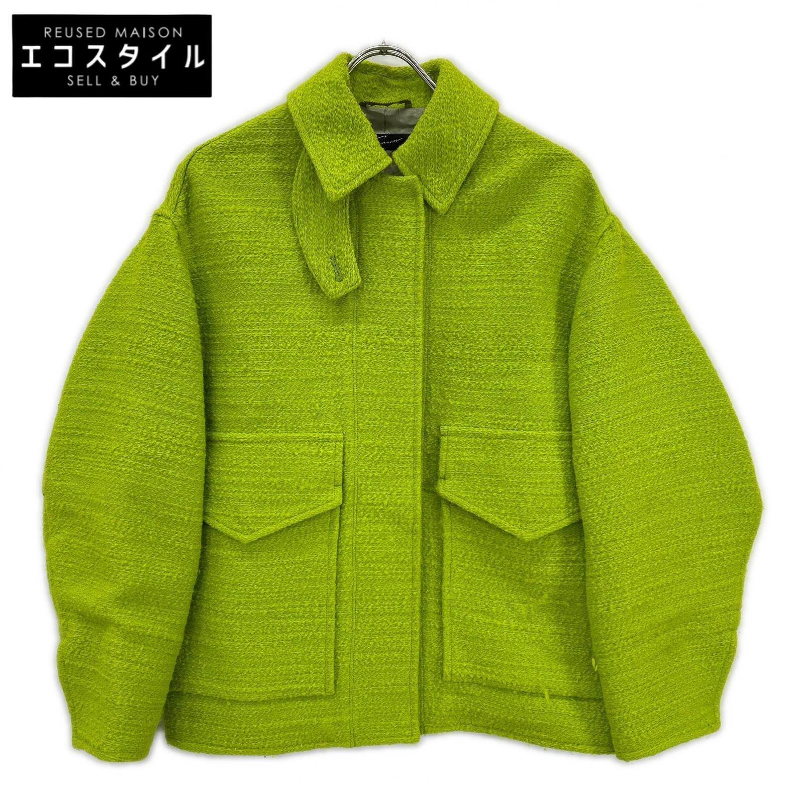 stunning lure スタニングルアー 114290062200 22AW ライトグリーン ループツイード ジャケット ジャケット 0 ライトグリーン レディース 【中古】