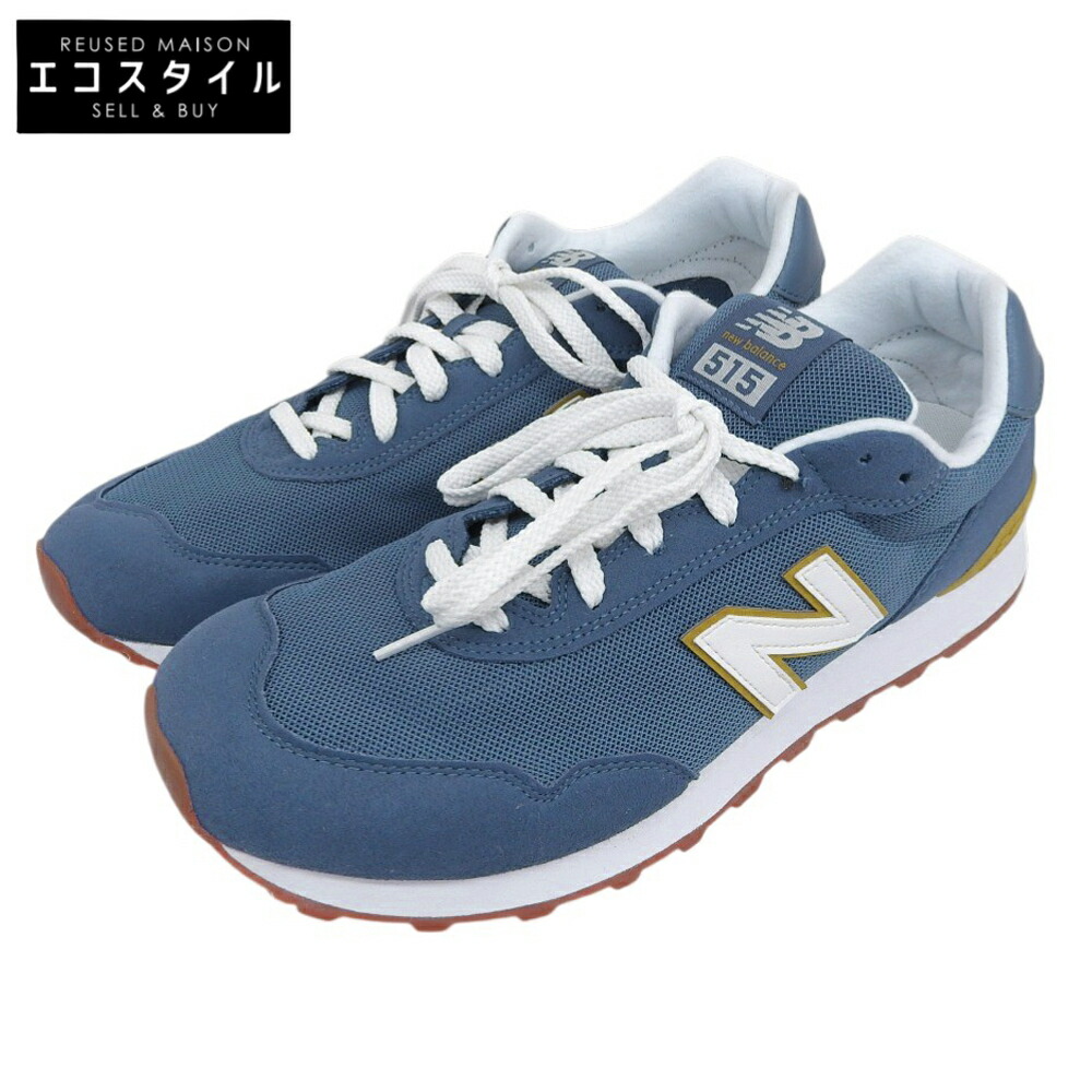 NEW BALANCE ニュー平衡にする 未当て嵌める 515 置き目撥ねのける スニーカー シューズ メンズ 米国海軍 29珊 M5159MN シューズ   11D(US) 米国海軍 メンズ 【中古】