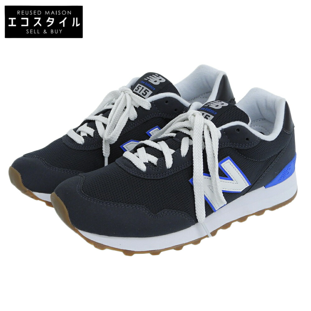 NEW BALANCE ニュー平衡にする 未当て嵌める 515 置き目撥ねのける スニーカー シューズ メンズ 黒いこと系 25珊 M5152JC シューズ   7(US) 黒いこと系 メンズ 【中古】
