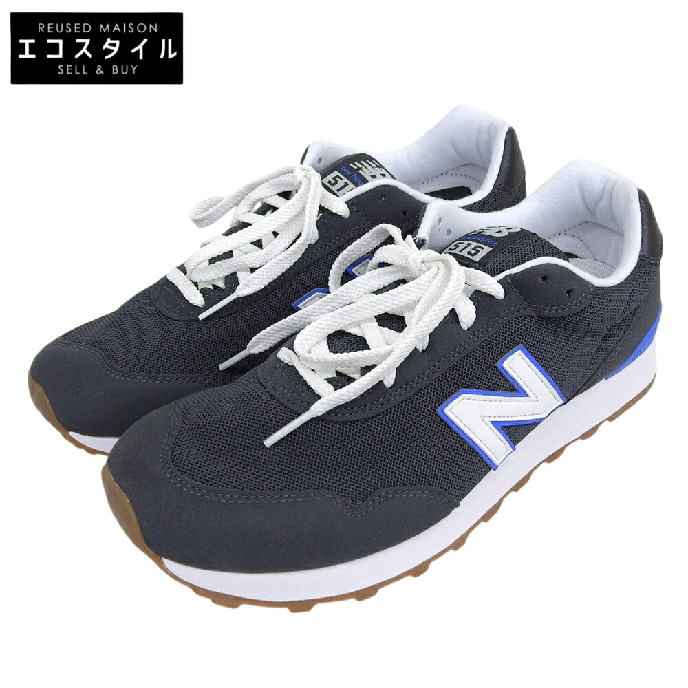 NEW BALANCE ニュー平衡にする 未当て嵌める 515 置き目撥ねのける スニーカー シューズ メンズ 黒 黒いこと 28.5珊 M5152JC シューズ   10.5D(US) 黒いこと メンズ 【中古】