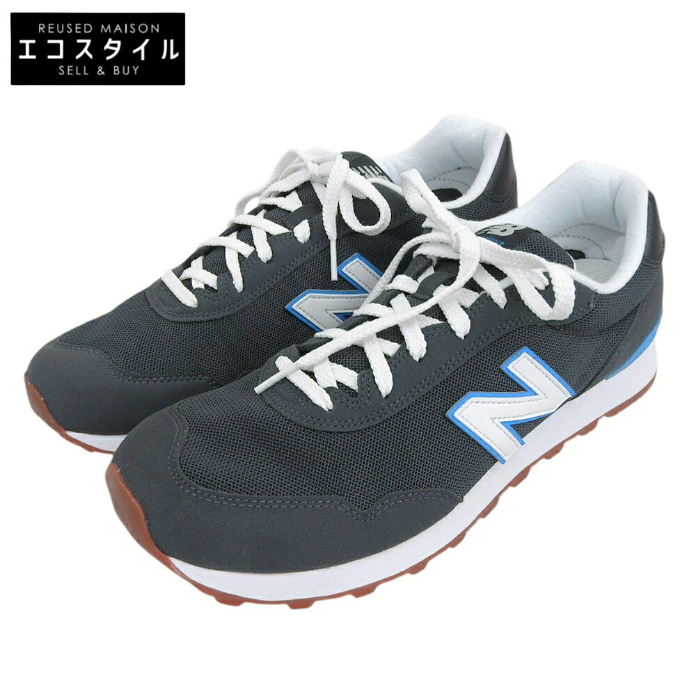 NEW BALANCE ニュー平衡にする 未当て嵌める 515 置き目撥ねのける スニーカー シューズ メンズ 黒 黒いこと 29珊 M5152JC シューズ   11D(US) 黒いこと メンズ 【中古】