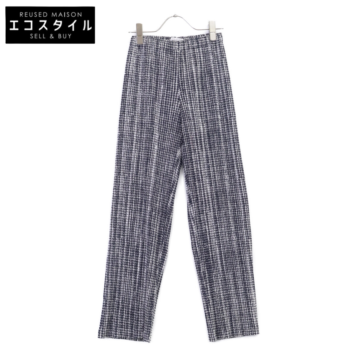 PLEATS PLEASE プリーツプリーズ PP73-JF707 ｸﾞﾚｰ ﾊｳﾝﾄﾞﾄｩｰｽ ﾌﾟﾘｰﾂ ﾊﾟﾝﾂ ボトムス 1 グレー レディース 【中古】