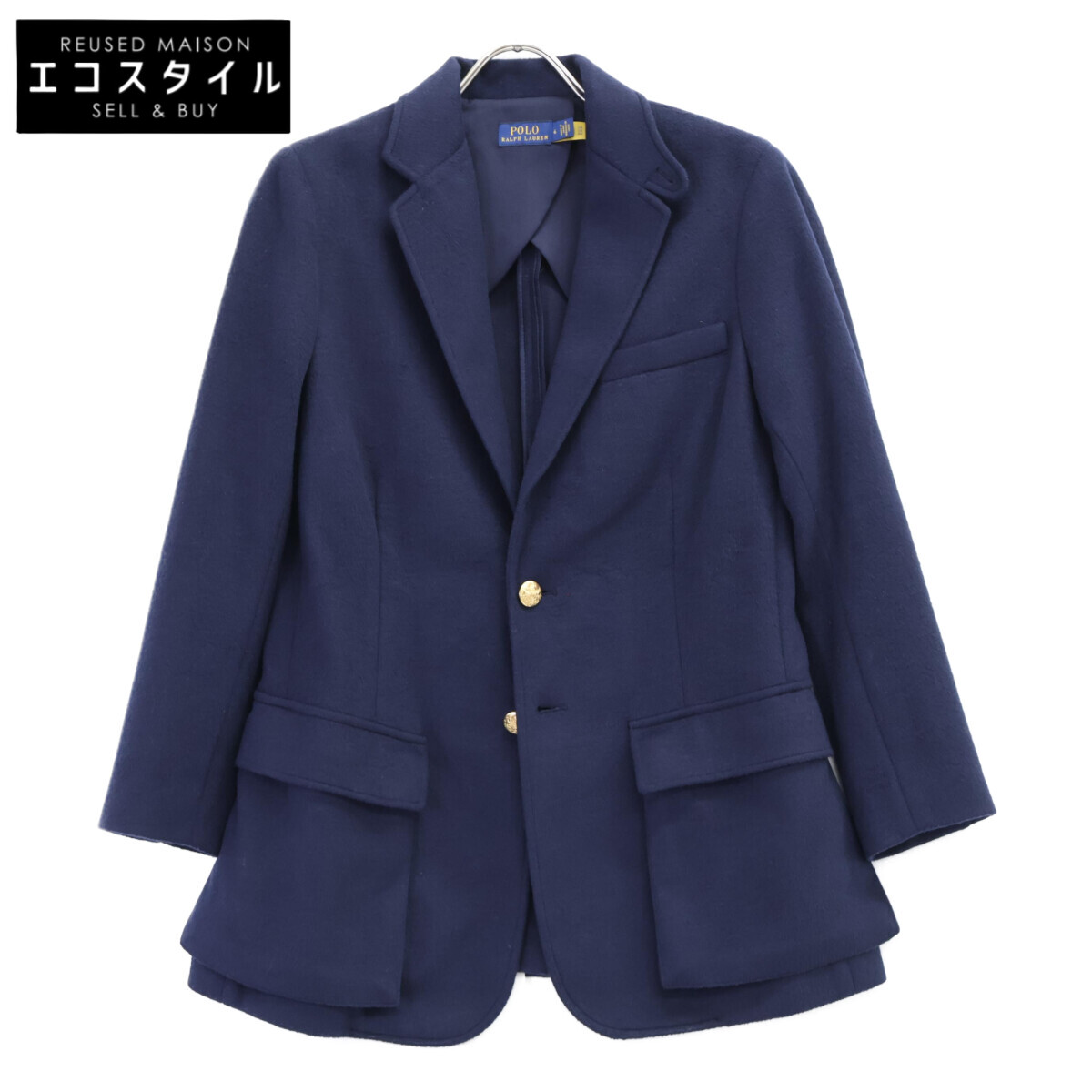 POLO RALPH LAUREN ポロ ラルフローレン 米国海軍 羊毛 金釦 スポーツジャケット上衣 上衣   6 米国海軍 メンズ 【中古】