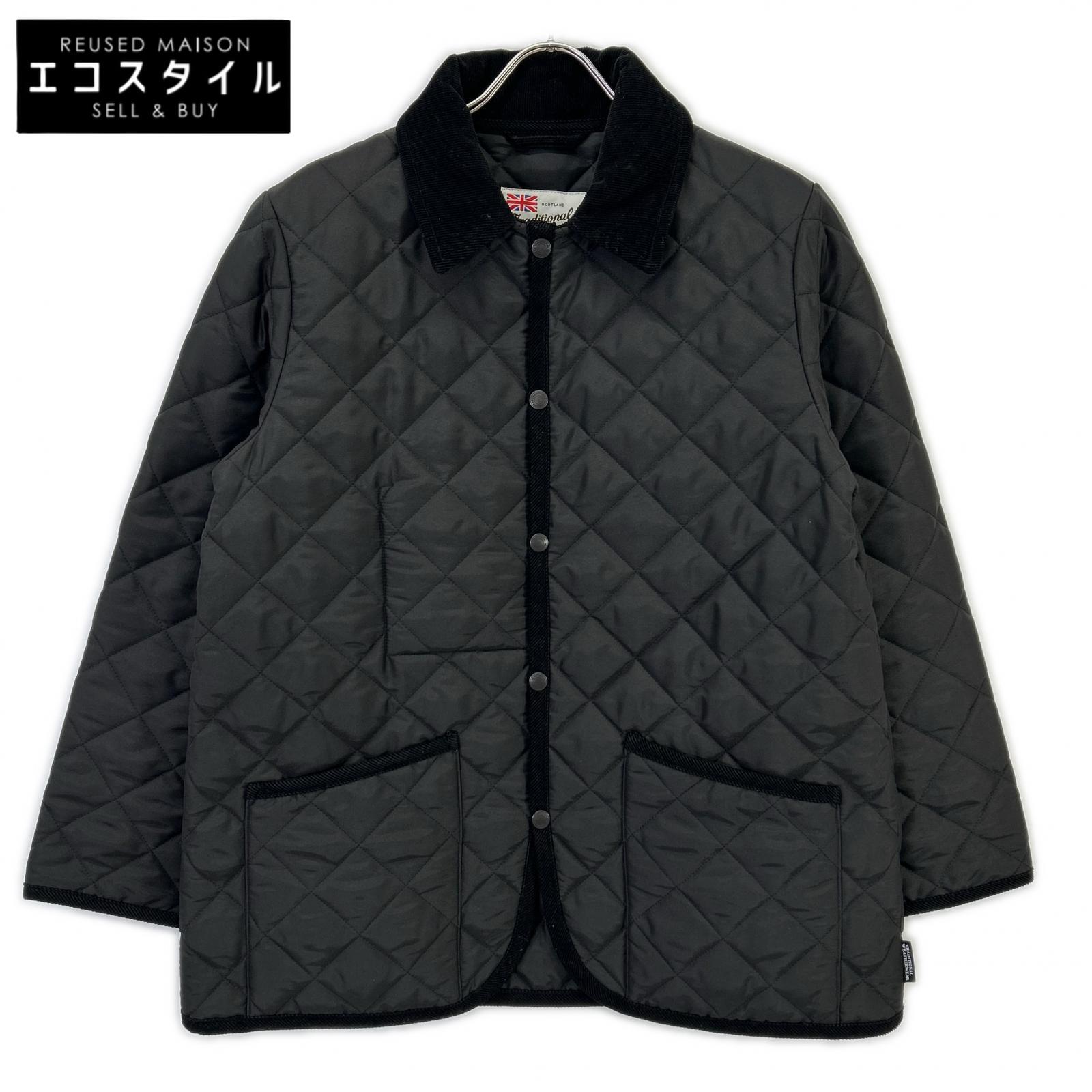 TRADITIONAL WEATHERWEAR トラディショナルウェザーウェア 24AW 黒いこと G242APQCO0327AA WAVERLY キルティング上衣 上衣   36 黒いこと メンズ 【中古】