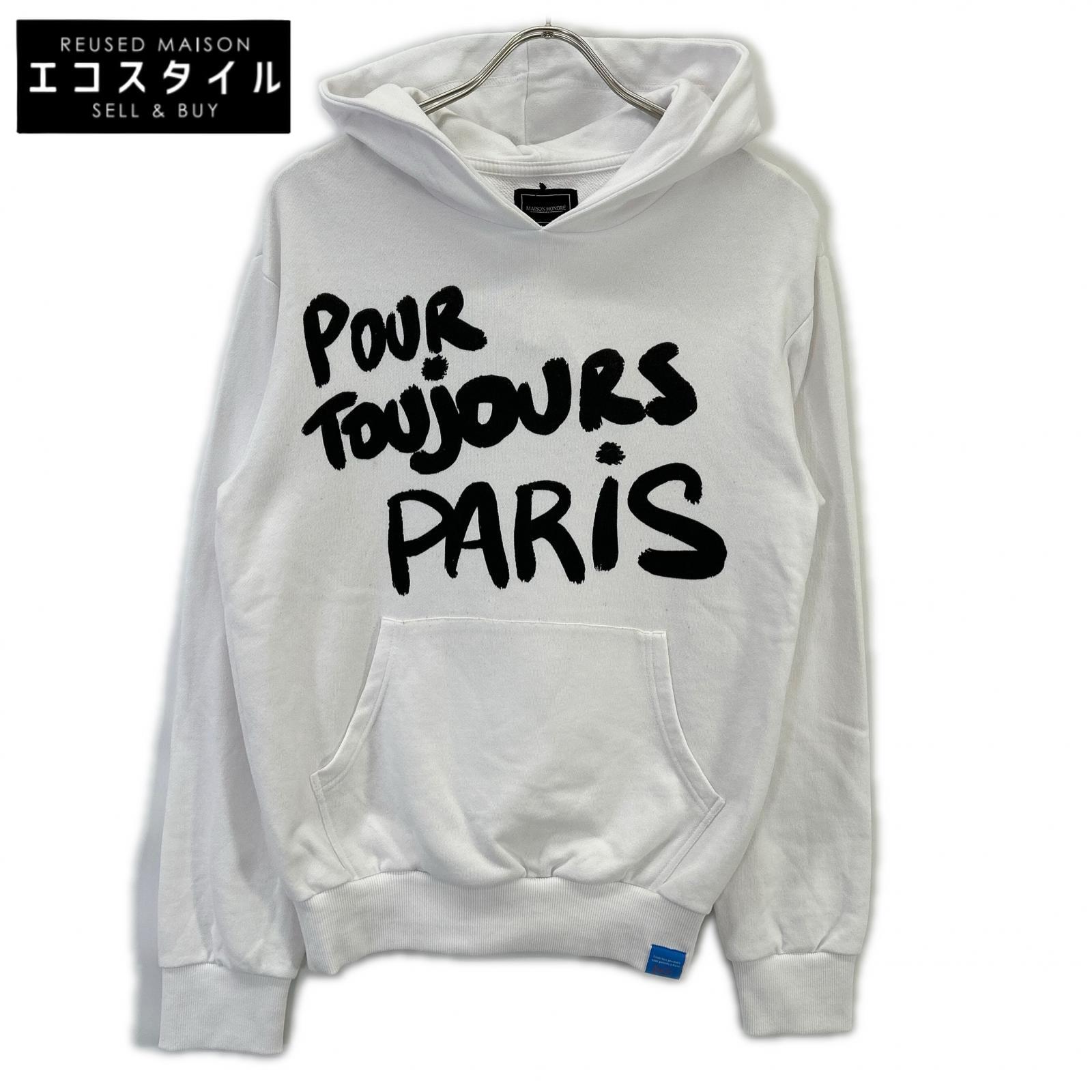 MAISON HONORE メゾンオノレ 白いこと プルオーバーパーカ トップス   S 白いこと メンズ 【中古】