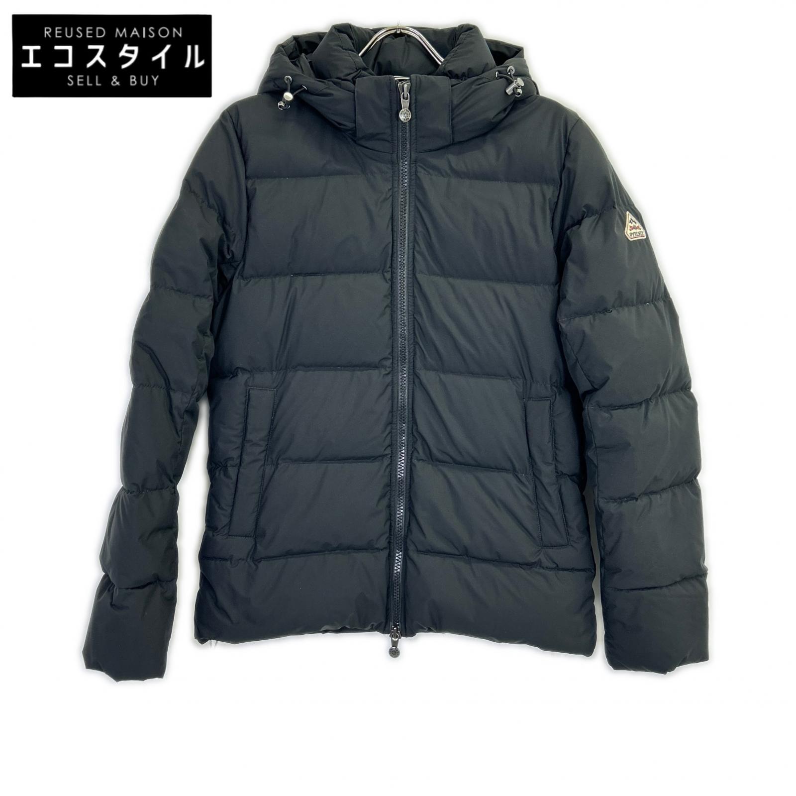 PYRENEX ピレネックス W23P1 ﾌﾞﾗｯｸ SPOUTNIC MINI RIP ﾀﾞｳﾝｼﾞｬｹｯﾄ ジャケット S ブラック メンズ 【中古】