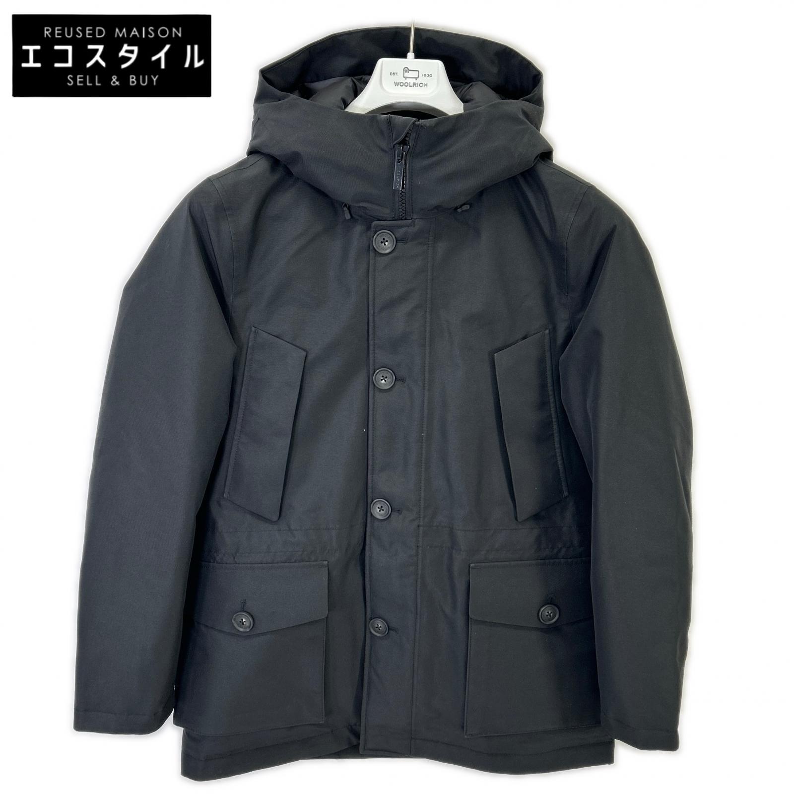WOOLRICH 毛糸分限者 CFWOOU0474MRU 黒いこと マウンテンゴアテックスパーカー 上衣   S 黒いこと メンズ 【中古】