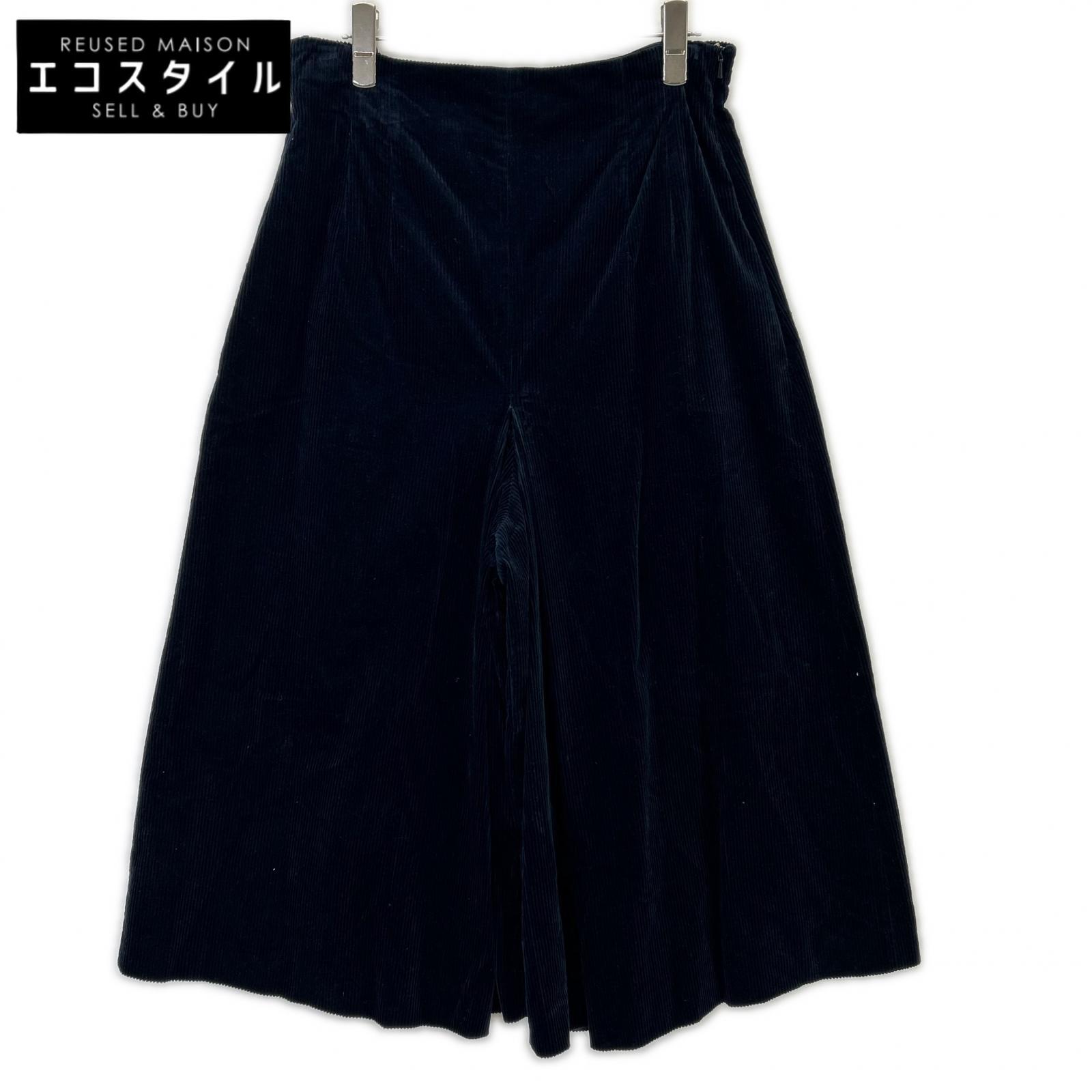 MAXMARA STUDIO マックスマーラスタジオ 61360192  DOLLARO コール天さる股引き ボトムス   44 米国海軍 レディース 【中古】