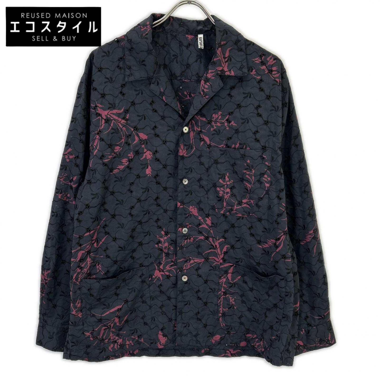 KAPTAIN SUNSHINE 旗がしら太陽光線 【×UNITED ARROWS】25SS KSUA25SSH01 米国海軍×パープル 開けはなし色つや プルオーバー 上衣 トップス   40 米国海軍×パープル メンズ 【中古】