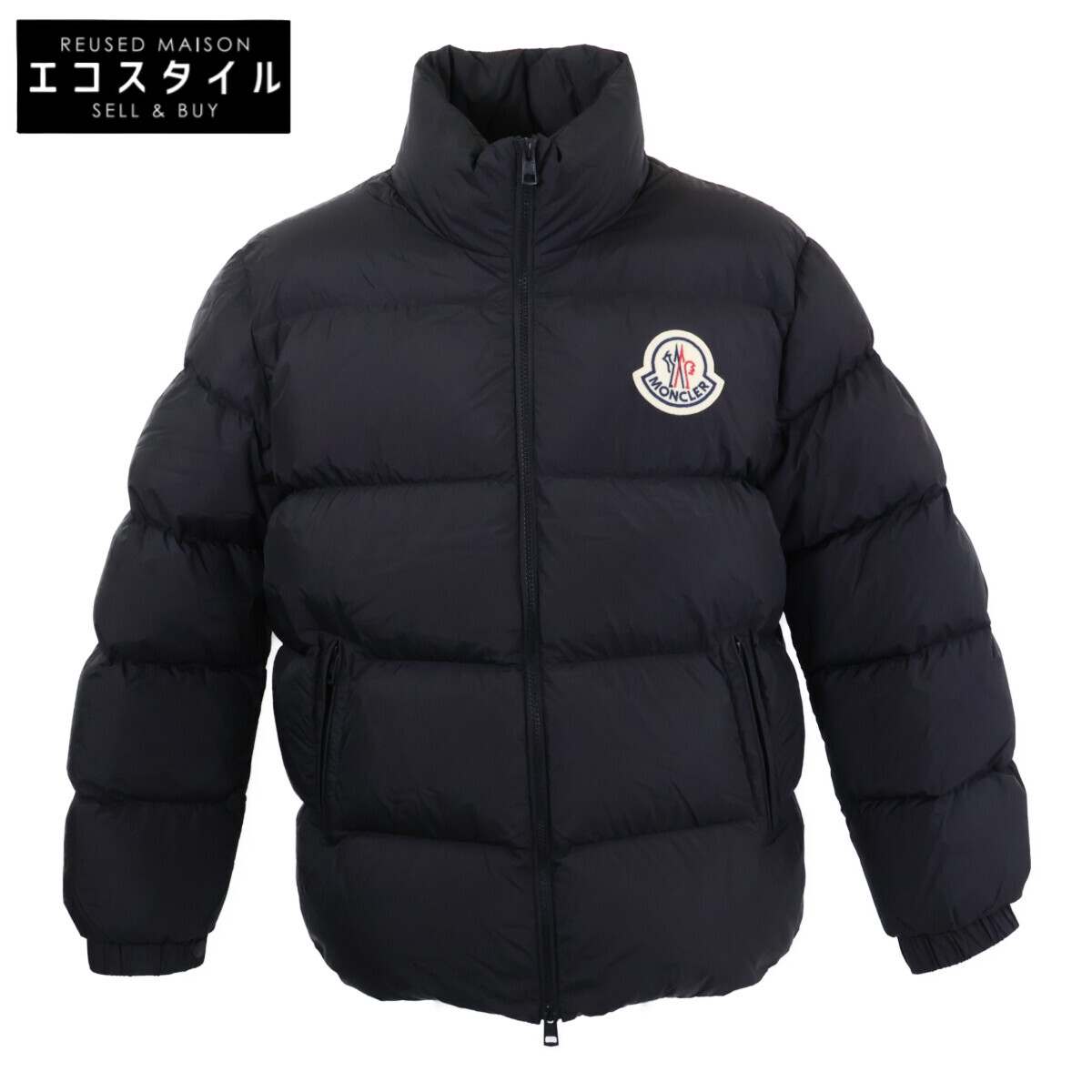 MONCLER モンク軌跡 【23年製】CITALA GIUBBOTTO 落ちこむ上衣 1 黒いこと メンズ 【中古】