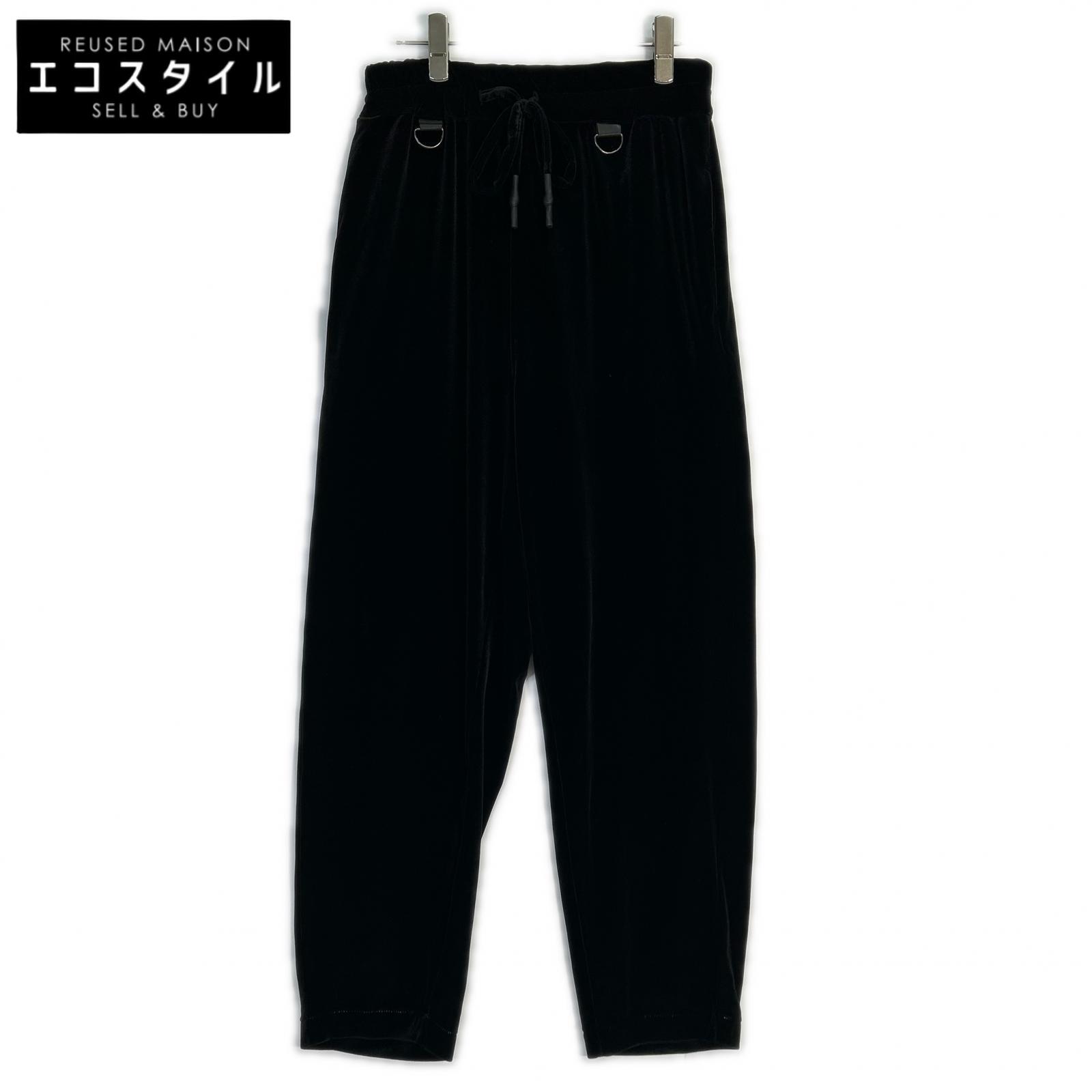 FranCisT_MOR.K.S. フランシストモークス MC2823 黒いこと  Stretch Velor Easy Trousours ズボン下 ボトムス   2 黒いこと メンズ 【中古】