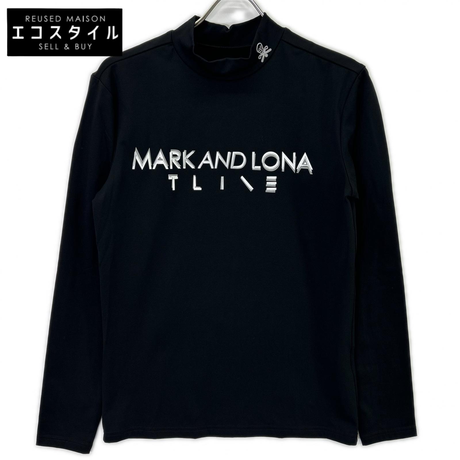 MARK\u0026LONA マークアンドロナ 黒いこと MXM-5C-AA71 シグ サーモ モックネック プルオーバー トップス   44 黒いこと メンズ 【中古】