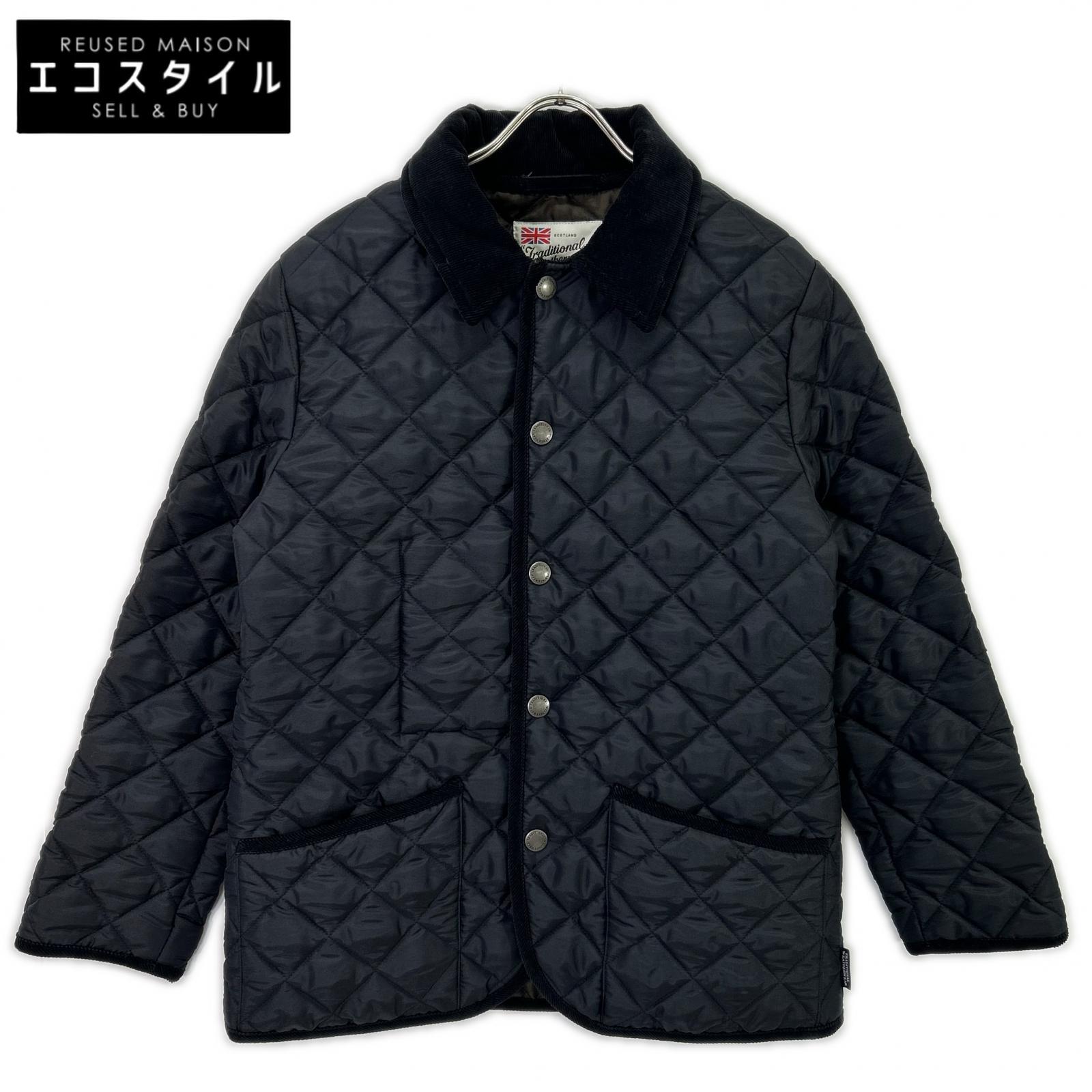 TRADITIONAL WEATHERWEAR トラディショナルウェザーウェア G222APQCO0324AA 黒いこと キルティング 上衣 上衣   38 黒いこと メンズ 【中古】