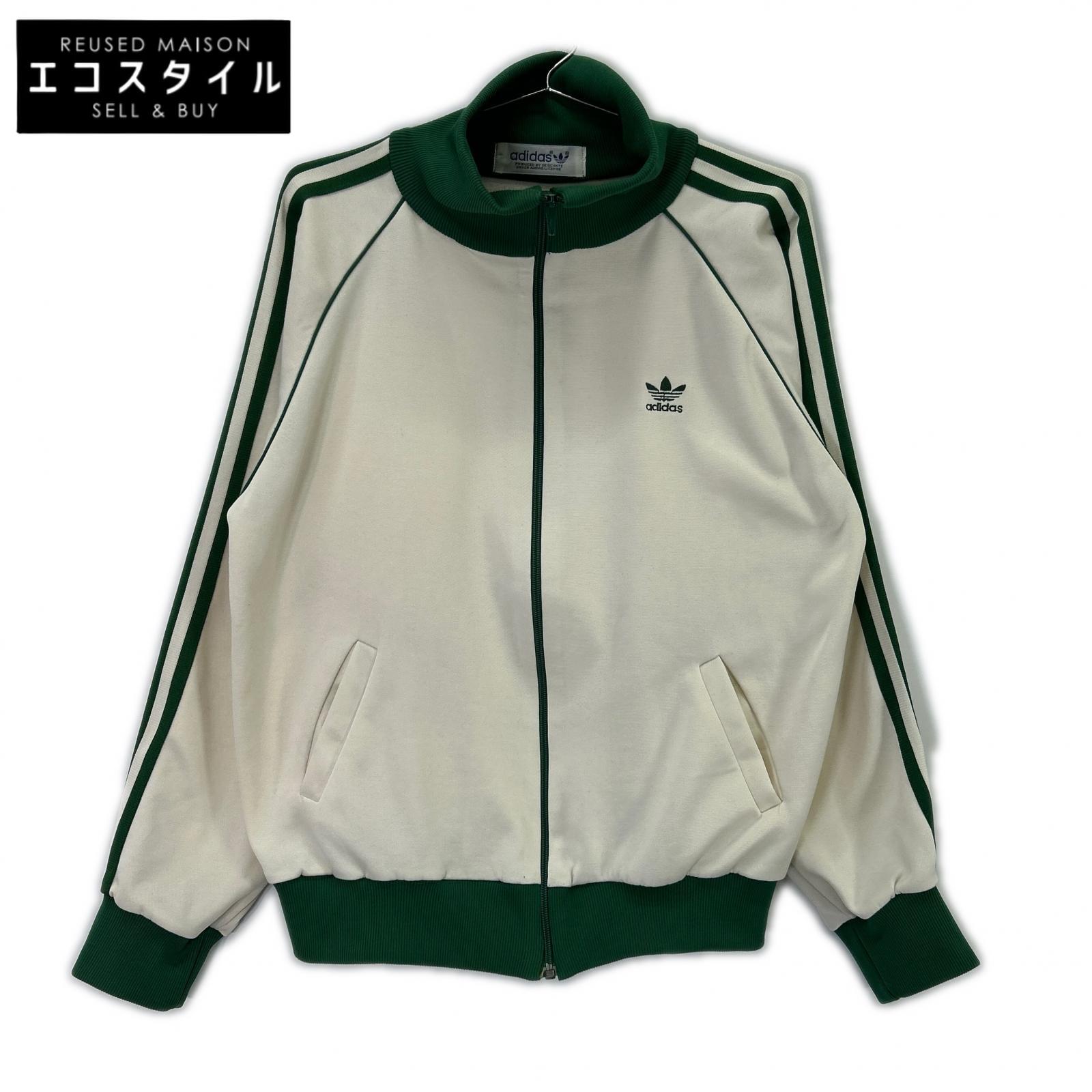 adidas アディダス 70s デサント 白いこと 貨物自動車上衣 上衣   M 白いこと／緑であること メンズ 【中古】