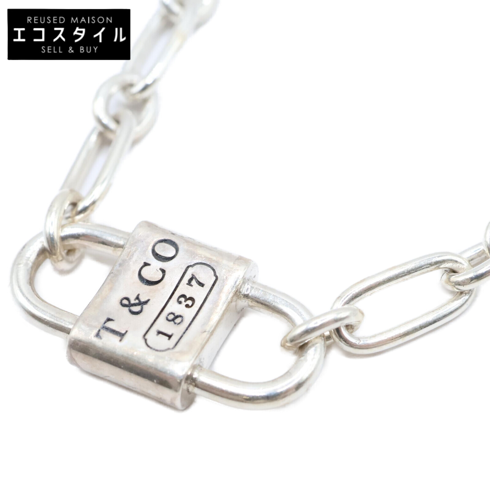 TIFFANY&Co. ティファニー 1837ｽﾓｰﾙﾀﾞﾌﾞﾙﾛｯｸ ﾌﾞﾚｽﾚｯﾄ 925 ブレスレット ｼﾙﾊﾞｰ レディース 【中古】