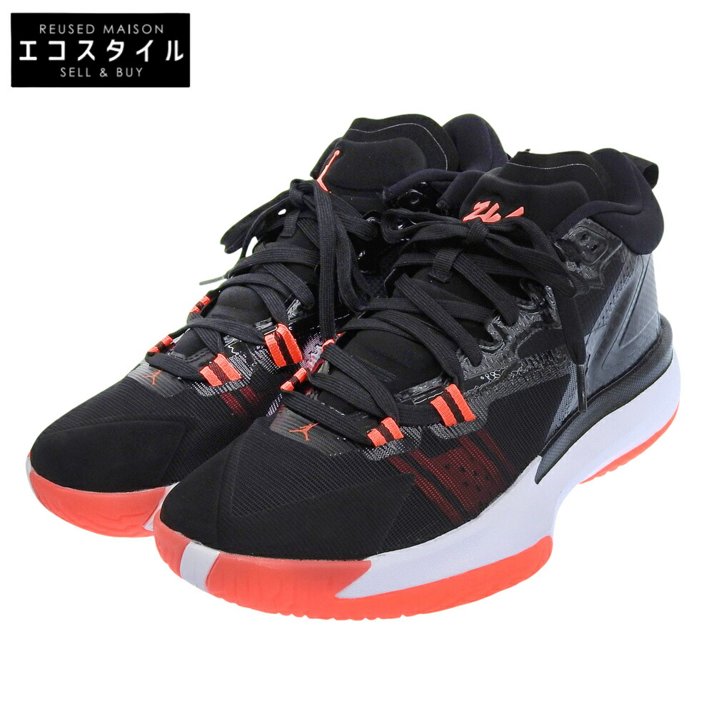 NIKE ナイキ 新品同様 ジョーダン BRAND JORDAN ZION 1 PF スニーカー シューズ メンズ ブラック 27.5cm DA3129-006 シューズ 27.5 ブラック メンズ 【中古】