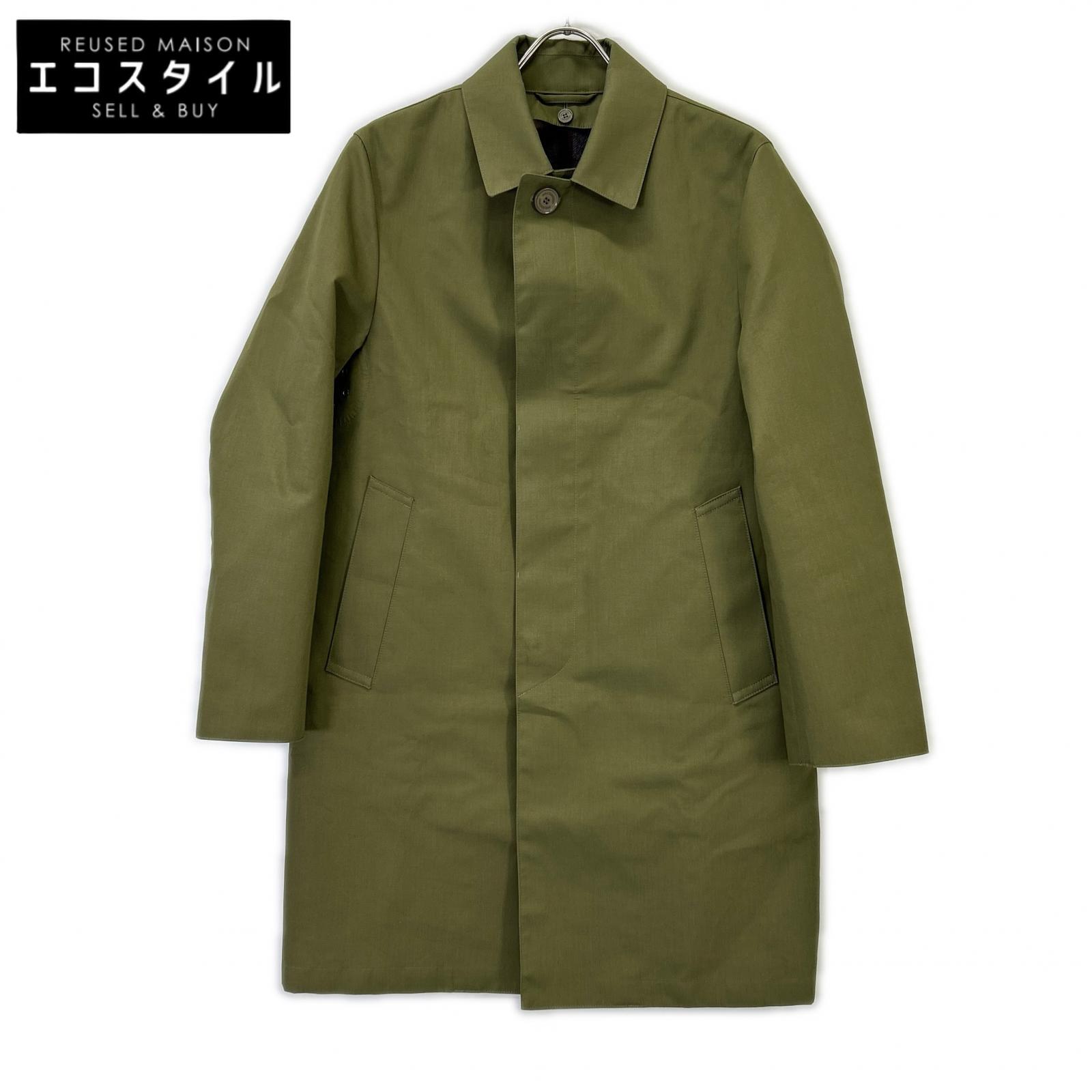 MACKINTOSH PHILOSOPHY マッキントッシュフィロソフィー H1C11-607-73 ｸﾞﾘｰﾝ ﾗｲﾅｰ付きｽﾃﾝｶﾗｰｺｰﾄ コート 36 カーキ メンズ 【中古】