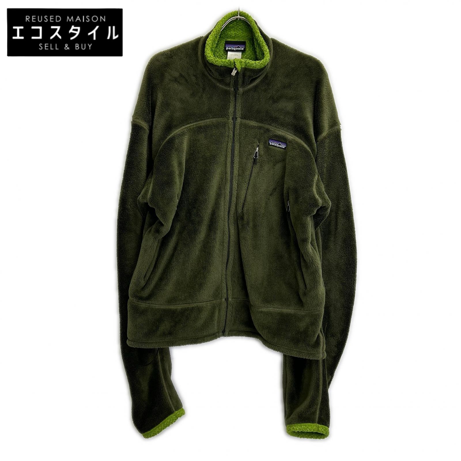 patagonia パタゴニア 36101 08年製 ｶｰｷ R4 POLARTEC ﾌﾘｰｽｼﾞｬｹｯﾄ ジャケット L カーキ メンズ 【中古】