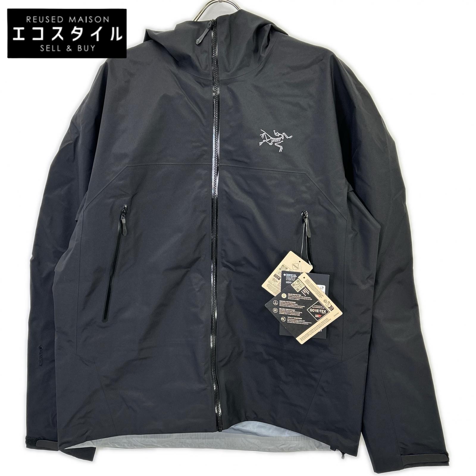ARC\u0027TERYX アークテリクス 【新品負けず劣らず/25年製】X00001051302 GORE-TEX Beta Jacket M ベタ上衣 M L/G 黒いこと メンズ 【中古】