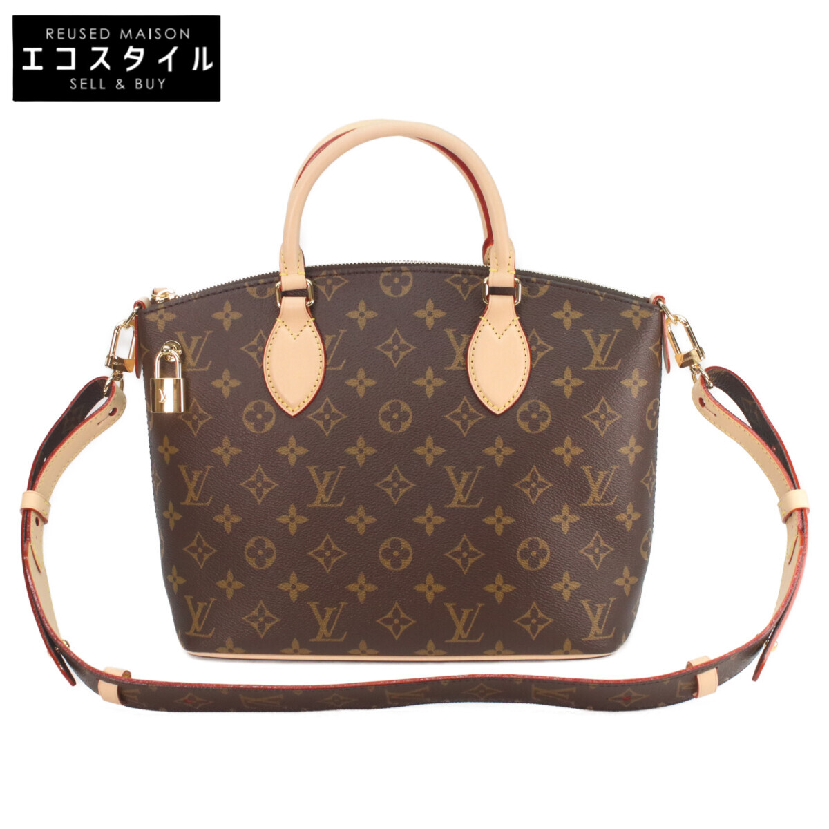 LOUIS VUITTON ルイヴィトン M26532 モノグラム ネオ鍵を掛けるイットPM ショルダーバッグ 赤銅色 レディース 【新品負けず劣らず】