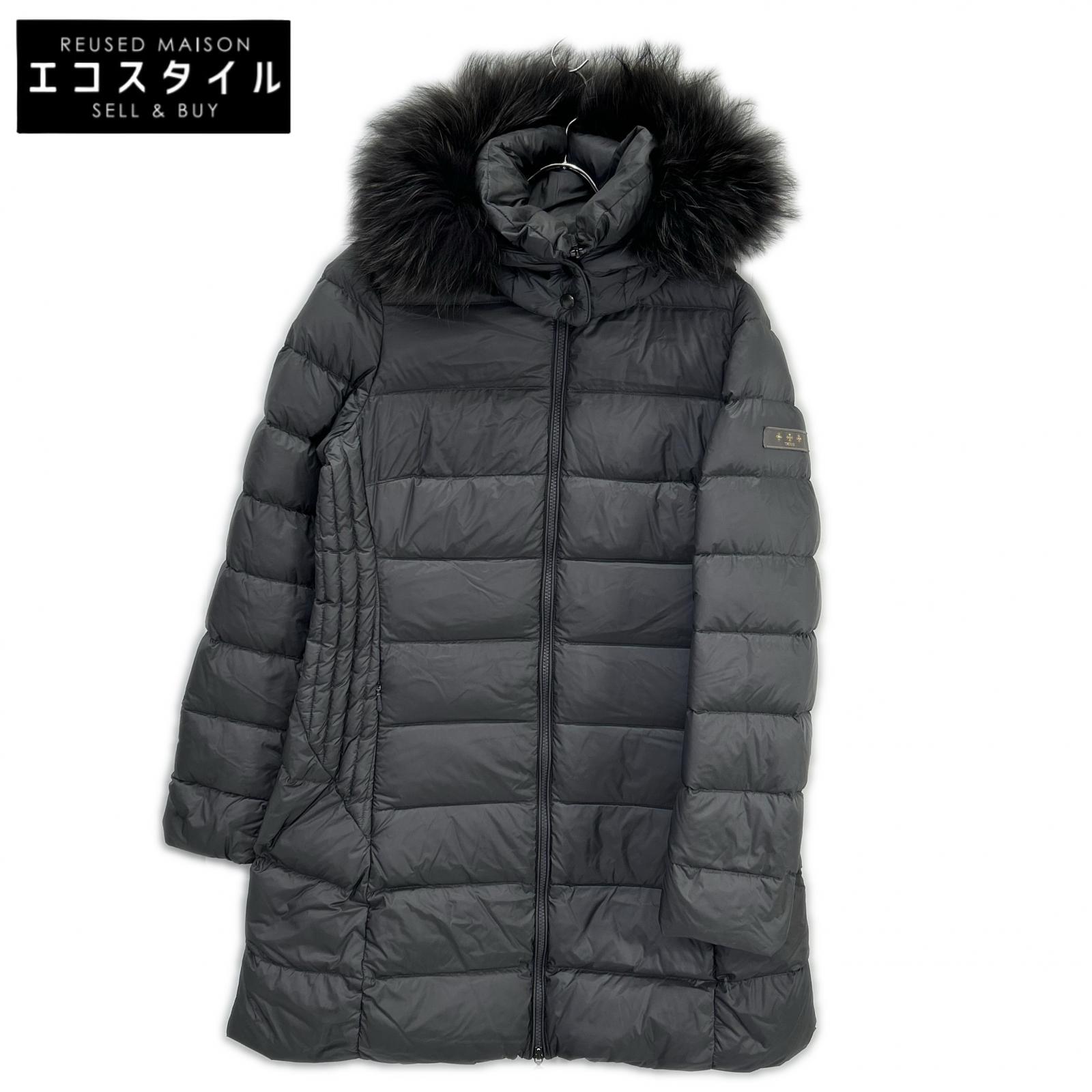 TATRAS タトラス LTAT23A4794 ｸﾞﾚｰ SARMA ｻﾙﾏ ﾌｧｰ ﾀﾞｳﾝｺｰﾄ コート 04 グレー レディース 【中古】