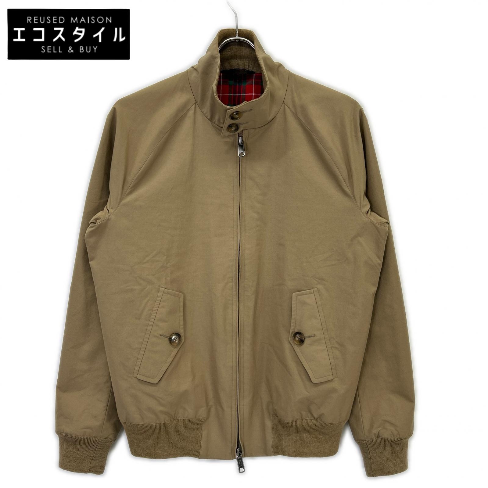 BARACUTA バラクータ 1401018 英国製 ベージュ G9 スイングトップ ハリントンジャケット ジャケット 36 ベージュ メンズ 【中古】|ブランドリユース エコスタイル