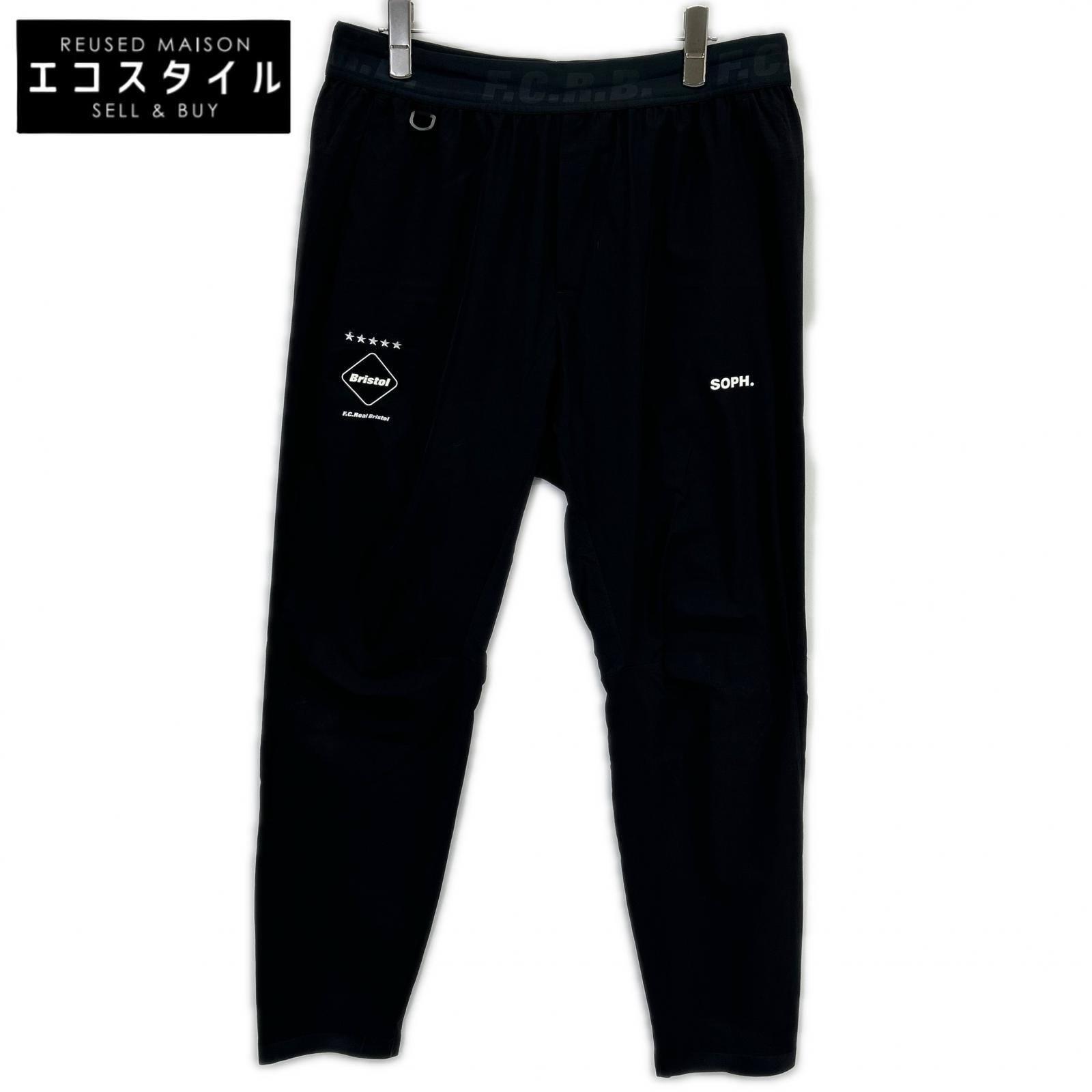 F.C.Real Bristol エフシーリアルブリストル FCRB-232045 黒いこと  WARM UP PANTS ボトムス   L 黒いこと メンズ 【中古】
