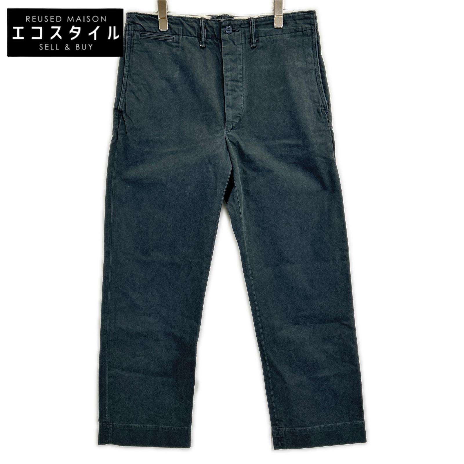 RRL ダブルアールエル 薄墨色 コットンツイル フィールドチノパンツ ボトムス   30 薄墨色 メンズ 【中古】