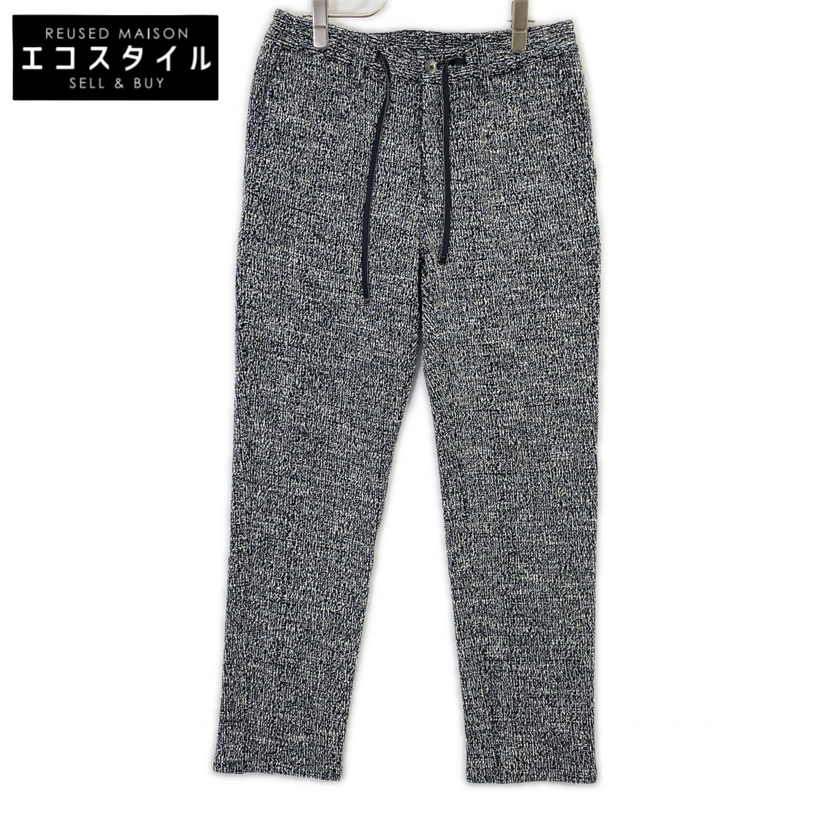 EPOCA UOMO エポカウォモ M1R49-799-28  白いこと×黒いこと セットアップ メランジパンツ ボトムス   46 白いこと／黒いこと メンズ 【中古】
