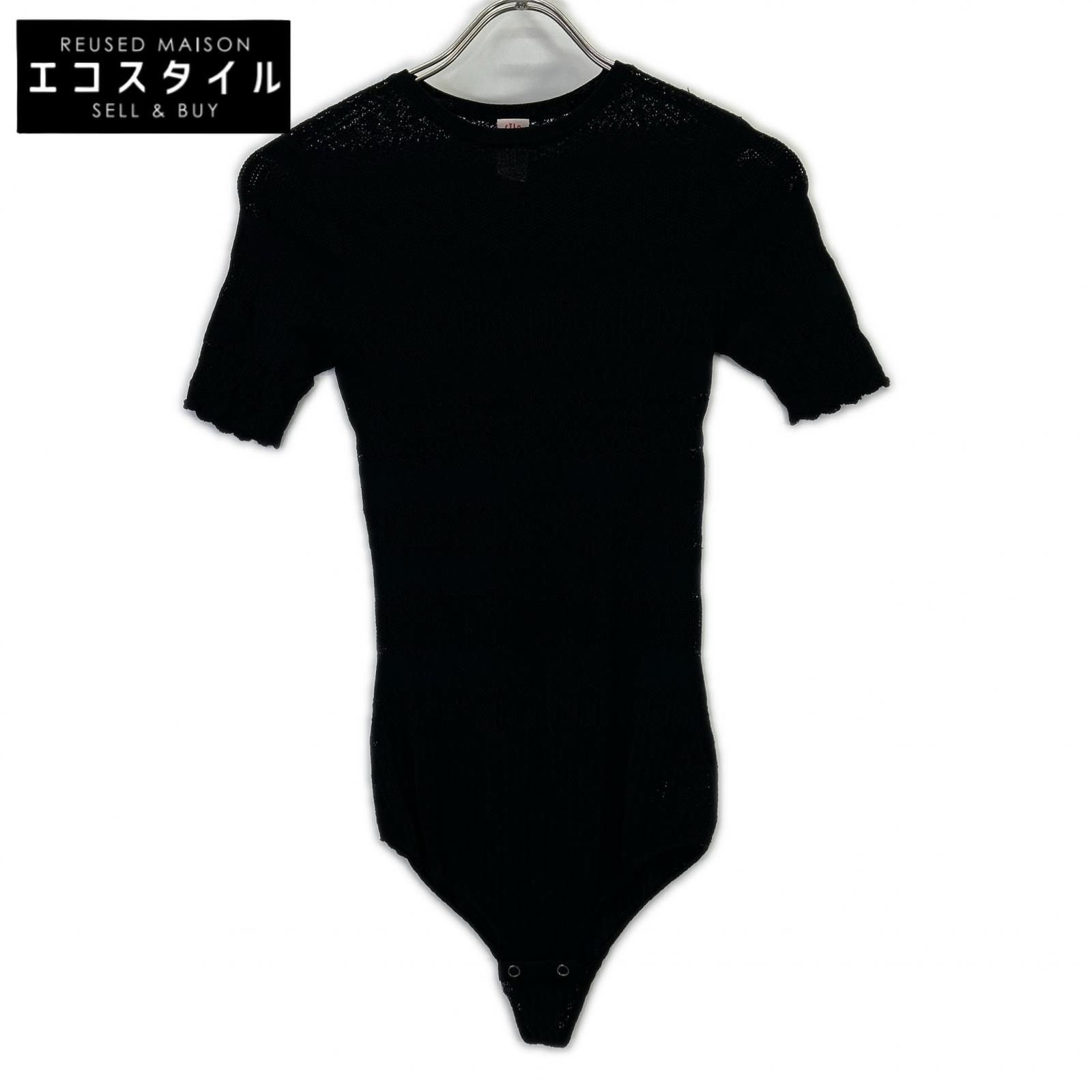 FETICO フェティコ FTC252-0716 黒いこと STRETCH LACE KNIT BODYSUIT トップス   書きあらわすなし 黒いこと レディース 【中古】