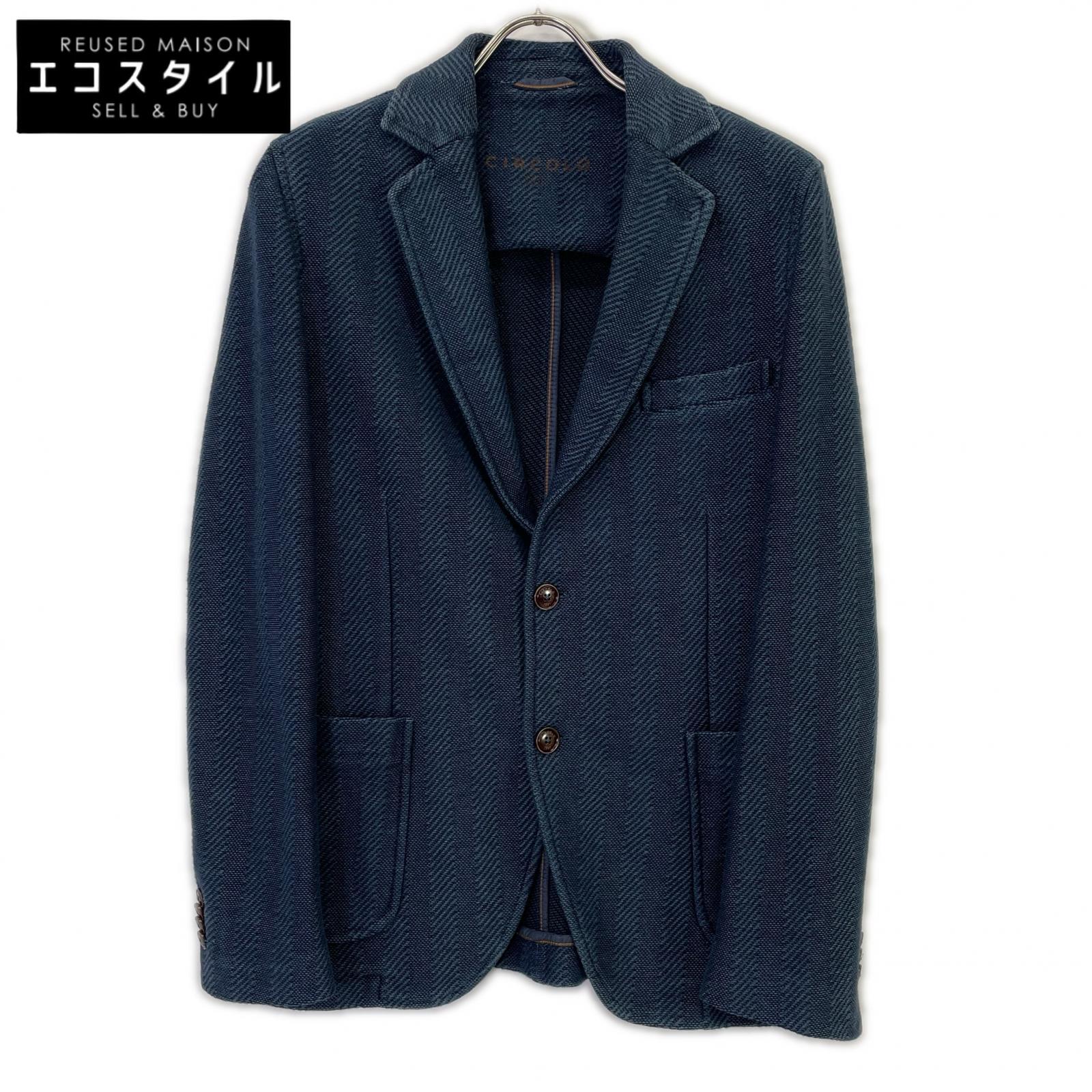 CIRCOLO1901 チルコロ1901 デニム 2B シングルジャケット ジャケット ブルー メンズ 【中古】｜ブランドリユース エコスタイル