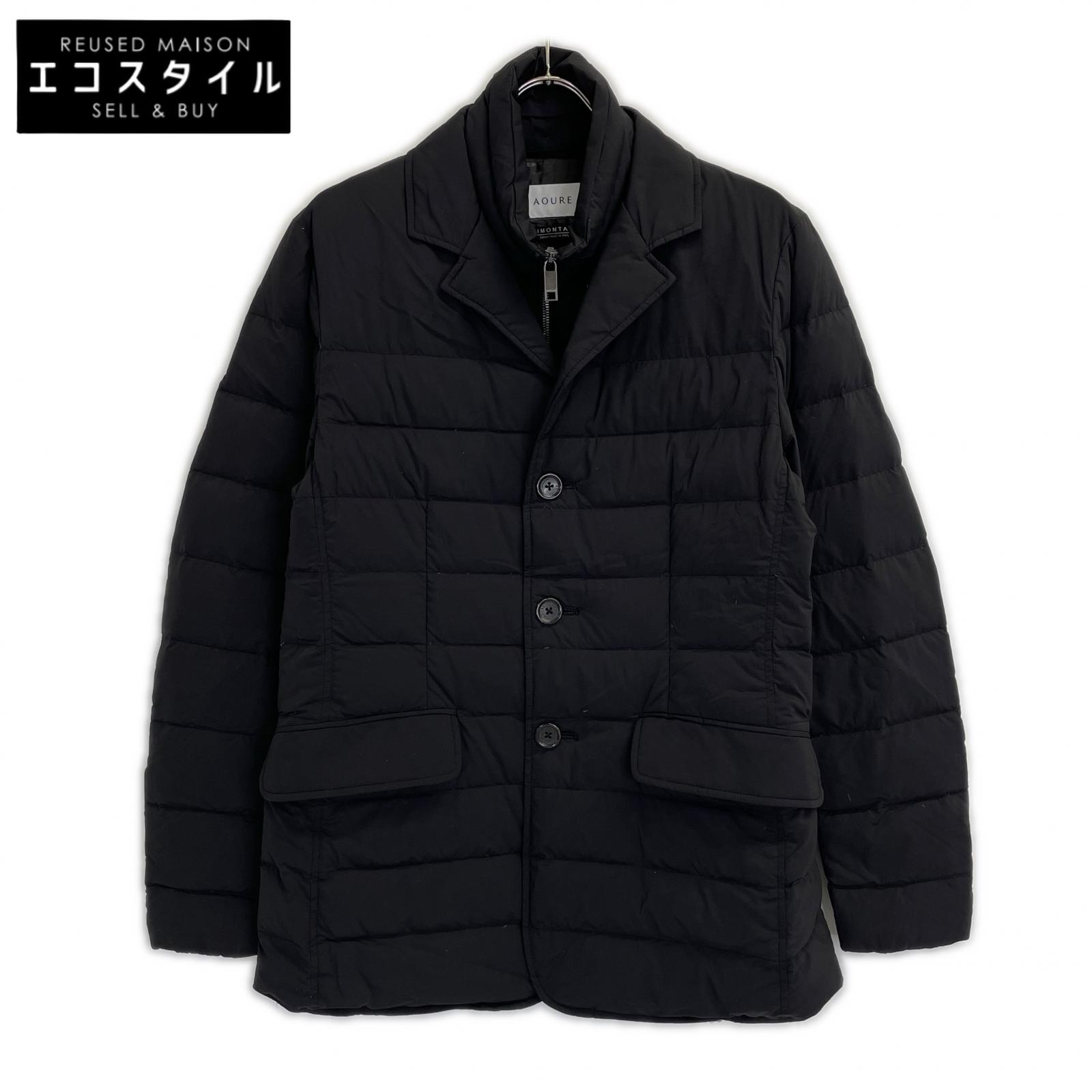 AOURE アウール AMFC235014 黒いこと LIMONTA NEW CALORE 2way落ちこむ上衣 上衣   M 黒いこと メンズ 【中古】