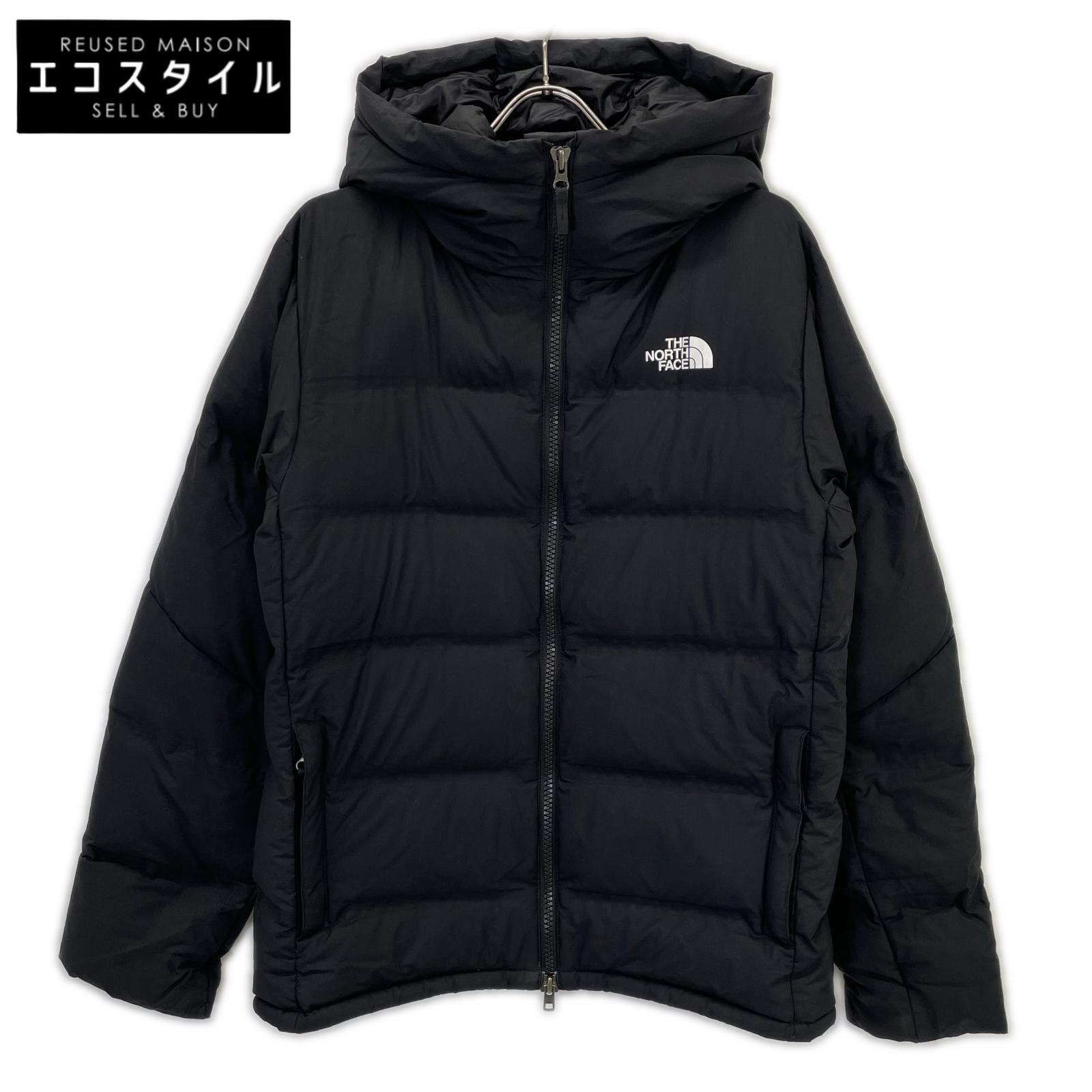 THE NORTH FACE ノースフェイス ブラック ND91915 ビレイヤーパーカ ダウンジャケット ジャケット S ブラック メンズ 【中古】｜ブランドリユース エコスタイル