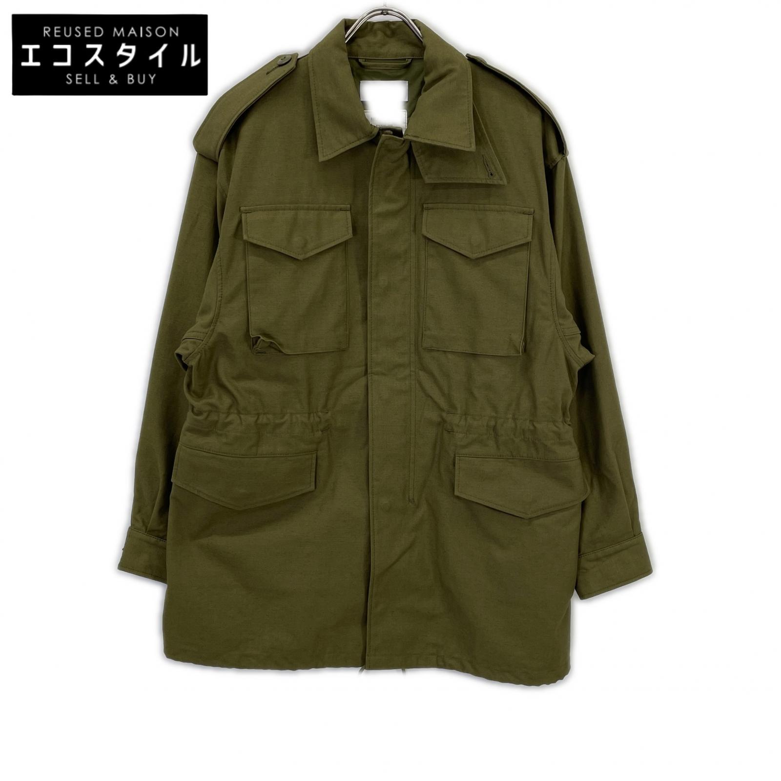 HYKE ハイク 202-17022 ｶｰｷ ｺｯﾄﾝ BIG FIT M-51 TYPE FIELD JACKET/M-51 ﾌｨｰﾙﾄﾞｼﾞｬｹｯﾄ ジャケット MEDIUM グリーン レディース 【中古】
