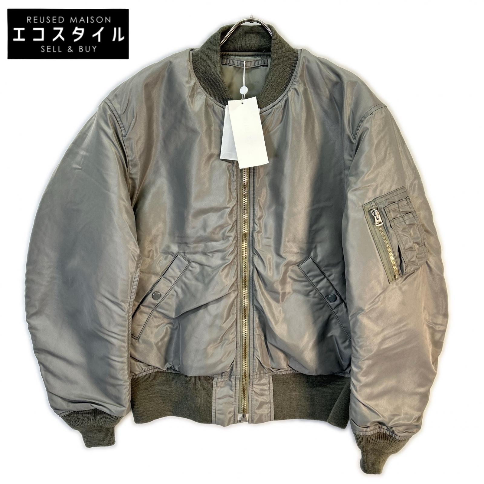 AVIREX7522 アヴィレックス7522 25AW 7835952046 薄墨色 MA-1 ナイロン 航空上衣 上衣   L 薄墨色 メンズ 【中古】