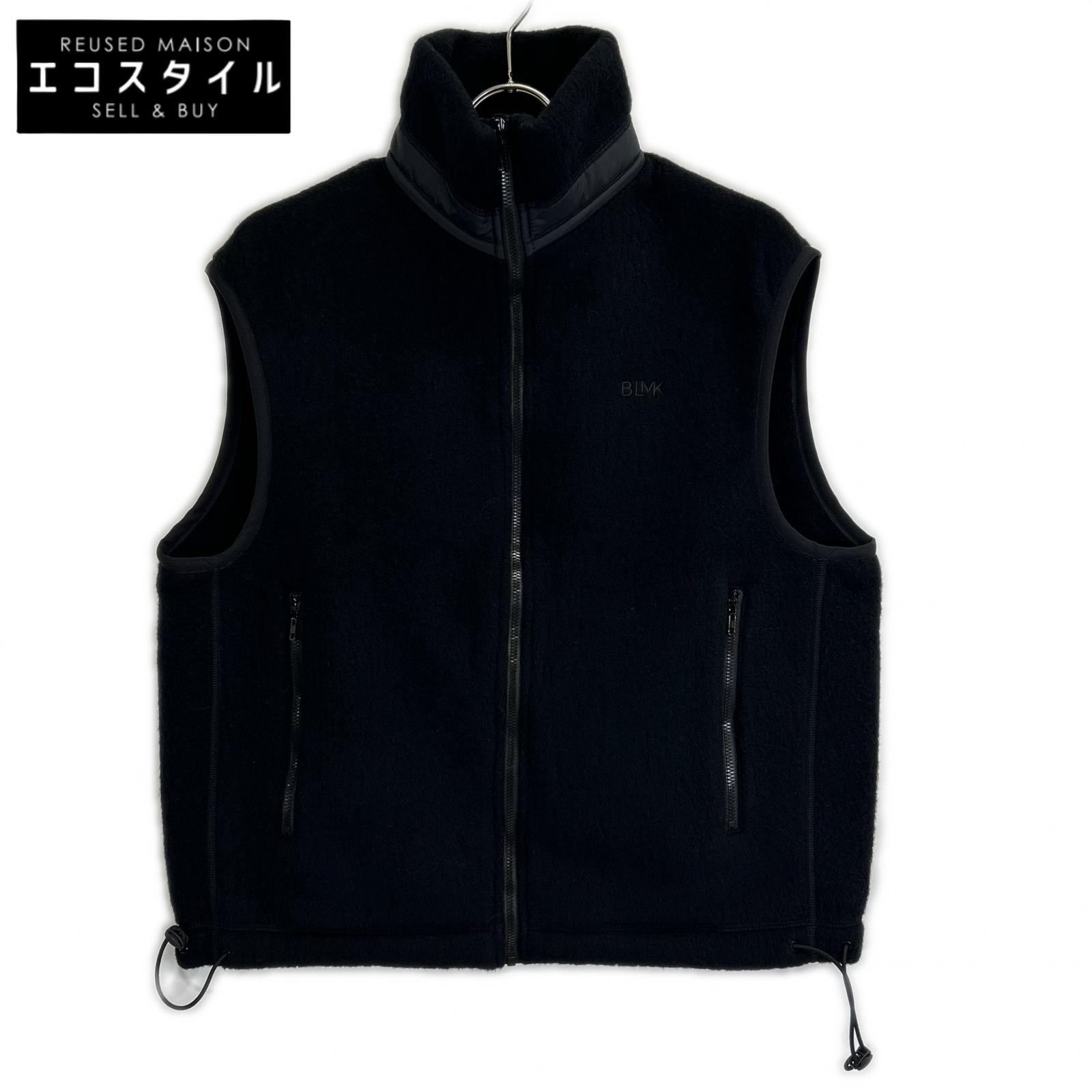 BLAMINK ブラジャーミンクのコート 25AW 7925-2-220434 黒いこと BM P FLEECE VEST より良い   36 黒いこと レディース 【中古】