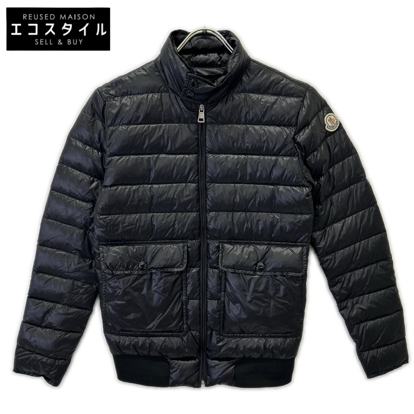 MONCLER モンク軌跡 DELON 落ちこむ 上衣   00 黒いこと メンズ 【中古】