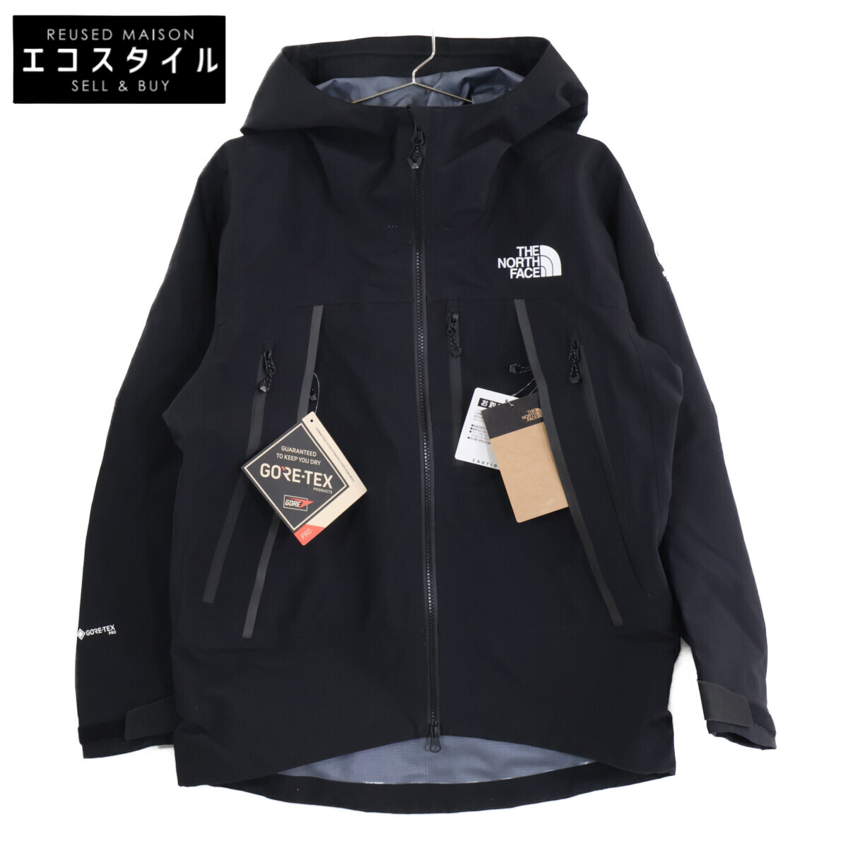 THE NORTH FACE 北の方人間の顔 NP62521 アセントピークジャケット 上衣   WL 黒いこと レディース 【中古】
