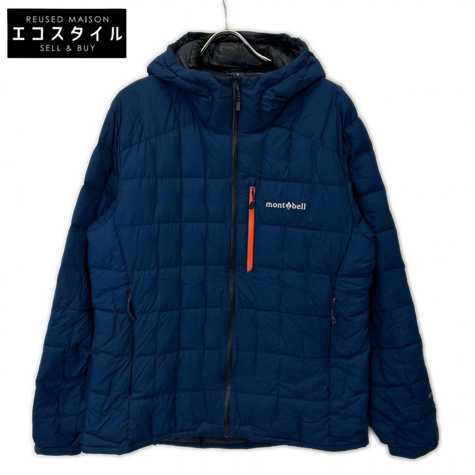 mont-bell モンベル 1101594 ﾌﾞﾙｰ ｲｸﾞﾆｽﾀﾞｳﾝ ﾊﾟｰｶ ジャケット XL ネイビー メンズ 【中古】
