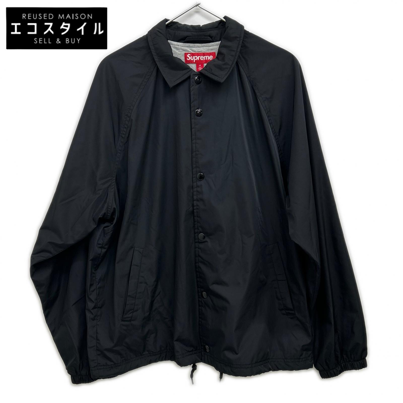 Supreme シュプリーム 25AW 黒いこと Old English Arc Coaches Jacket 上衣   M 黒いこと メンズ 【中古】