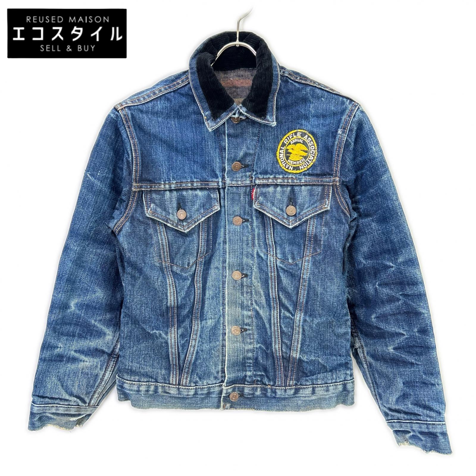 LEVI‘S リーヴァイズジーンズ 70\u0027s BIG E 4th 裏地毛布 ジーンズ上衣 上衣   書きあらわすなし 青色 メンズ 【中古】