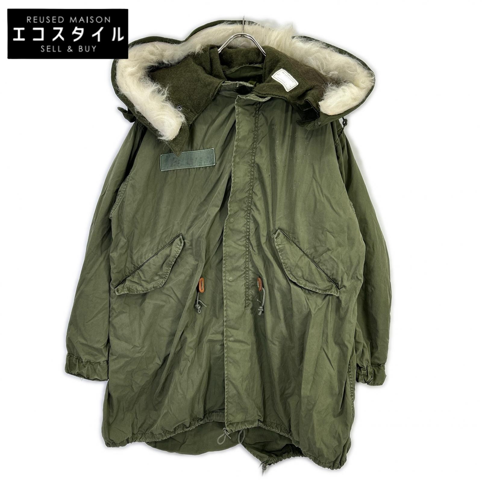 MILITARY ミリタリー M65 78年製 フィッシュテールパーカー フルセット コート S カーキ メンズ 【中古】|ブランドリユース エコスタイル