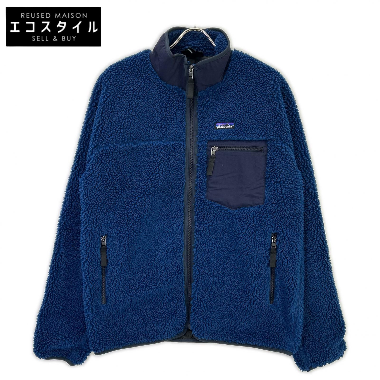 patagonia パタゴニア 25年製 23057 Classic Retro-X ﾚﾄﾛX Fleece Jacket ジャケット M ブルー メンズ 【中古】