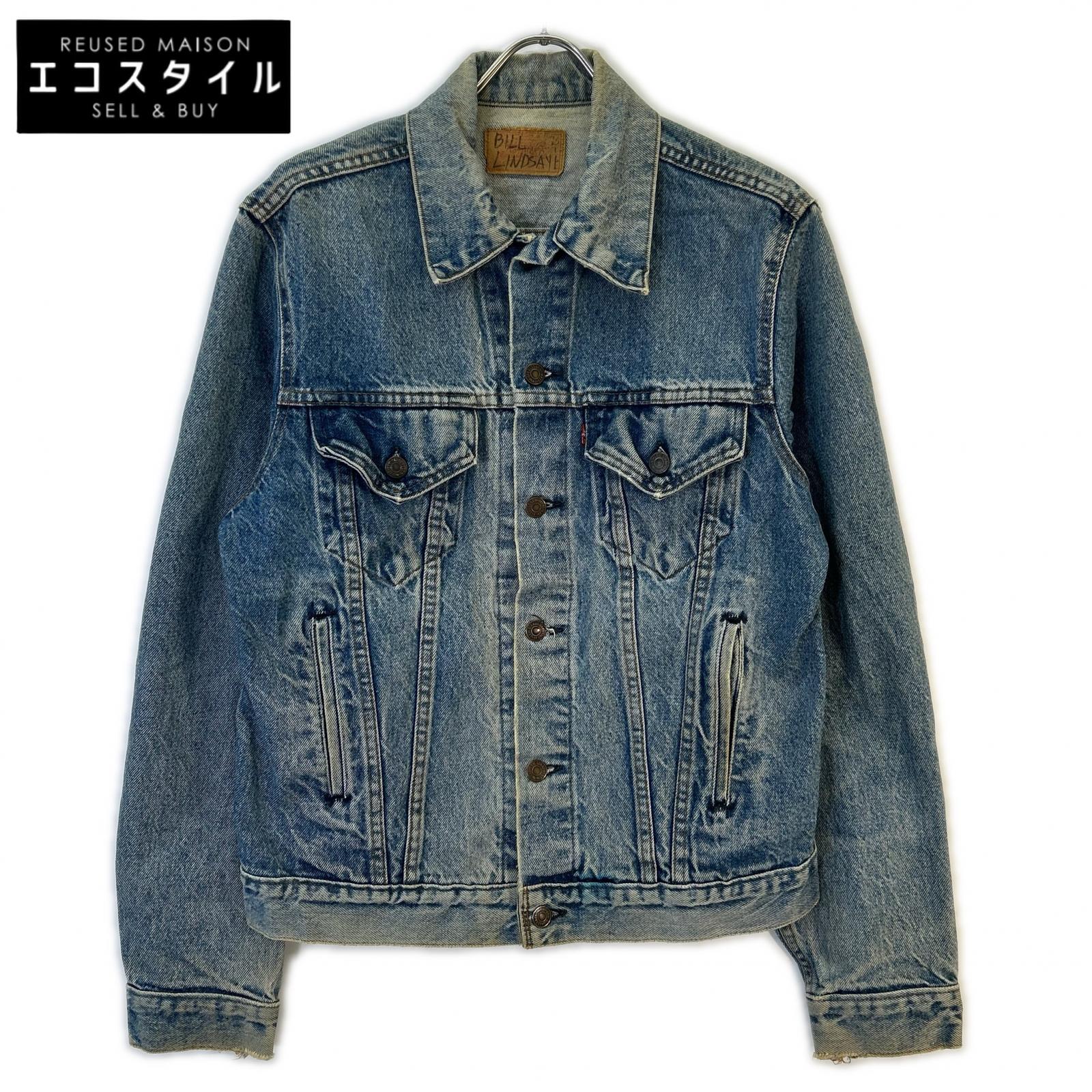 LEVI‘S リーヴァイズジーンズ 点火装置青碧 名取り草裏527 4th ジーンズ上衣 上衣   曖昧模糊たる 青碧 メンズ 【中古】