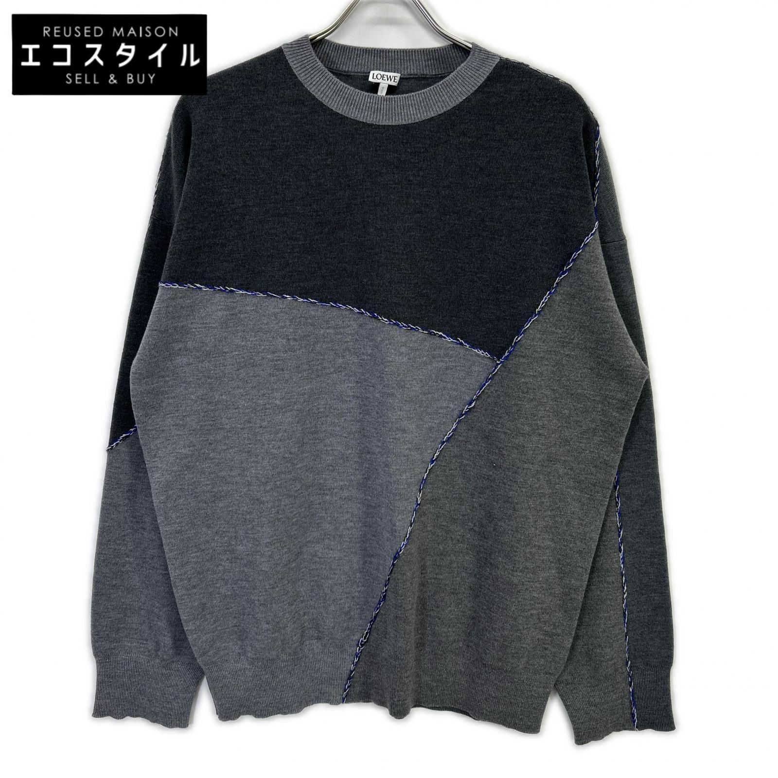 LOEWE ロエベ H526Y14KDL 24SS 薄墨色 スウェットトレーナー トップス   S 薄墨色 メンズ 【中古】