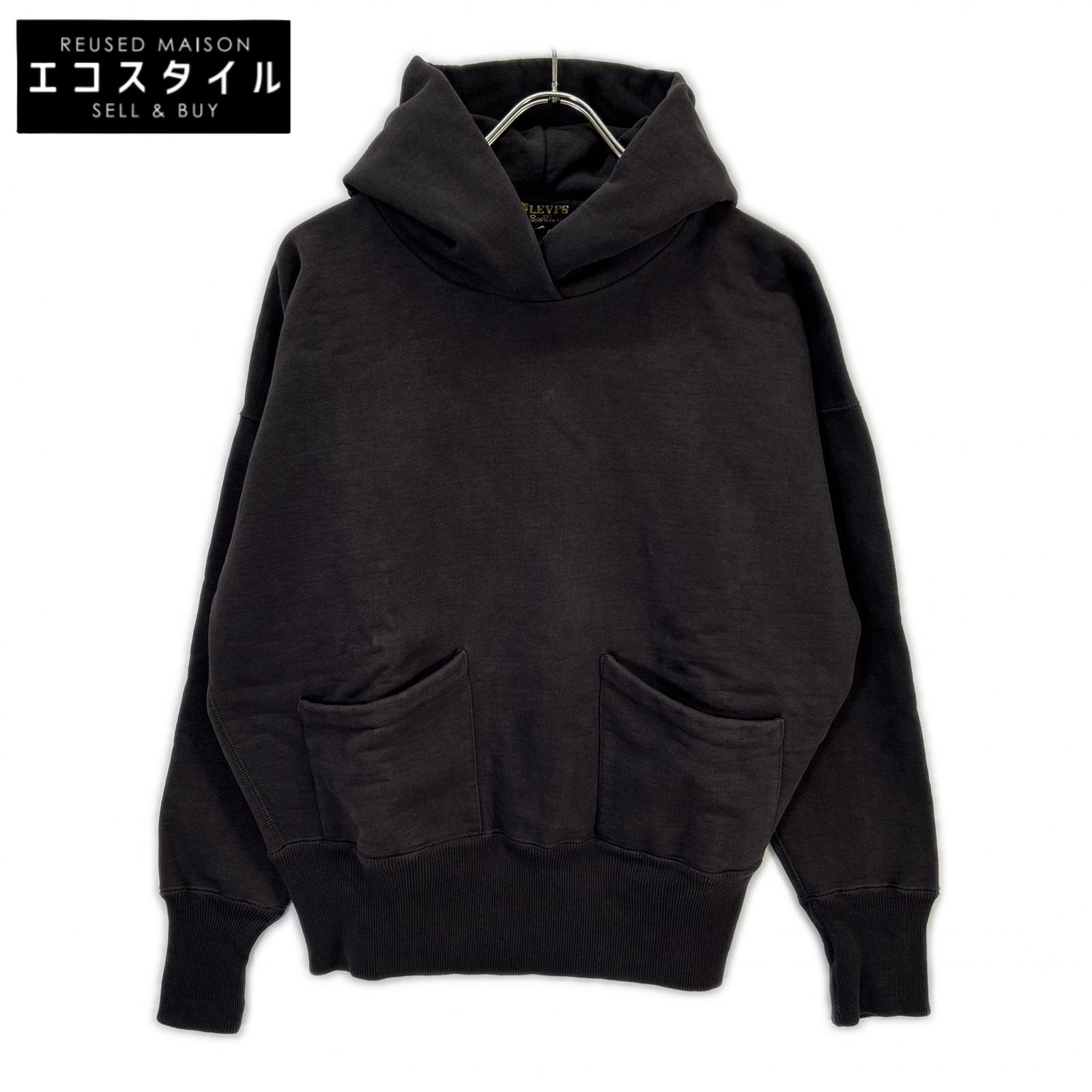 LEVI\u0027S リーヴァイズジーンズ 【VINTAGE CLOTHING】1950\u0027S刷り直す SPORTS WEAR HOODIE トップス   M 赤銅色 メンズ 【中古】